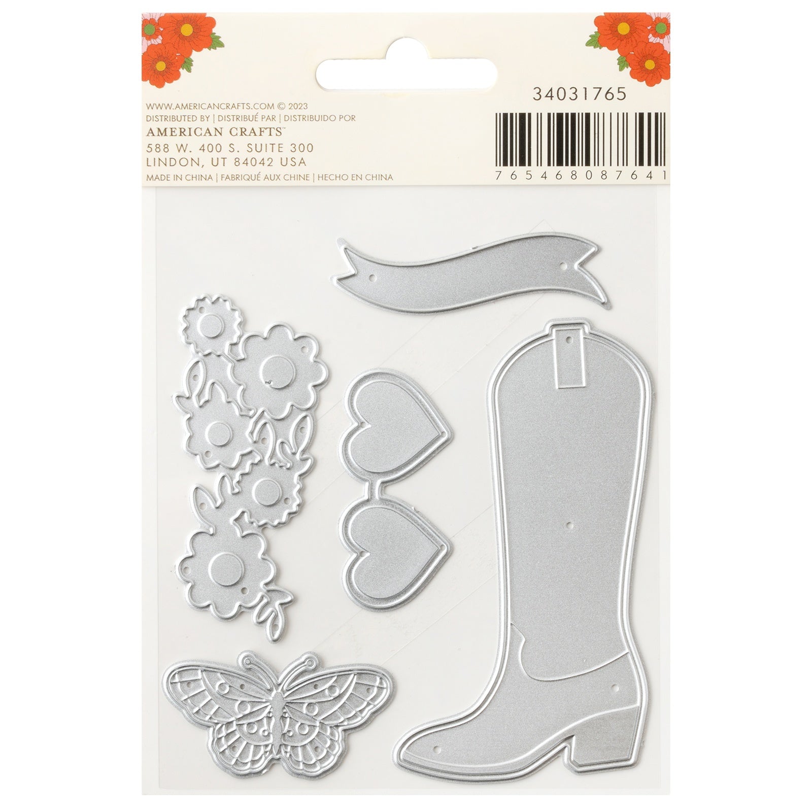 Jen Hadfield Groovy Darlin' Metal Die Set