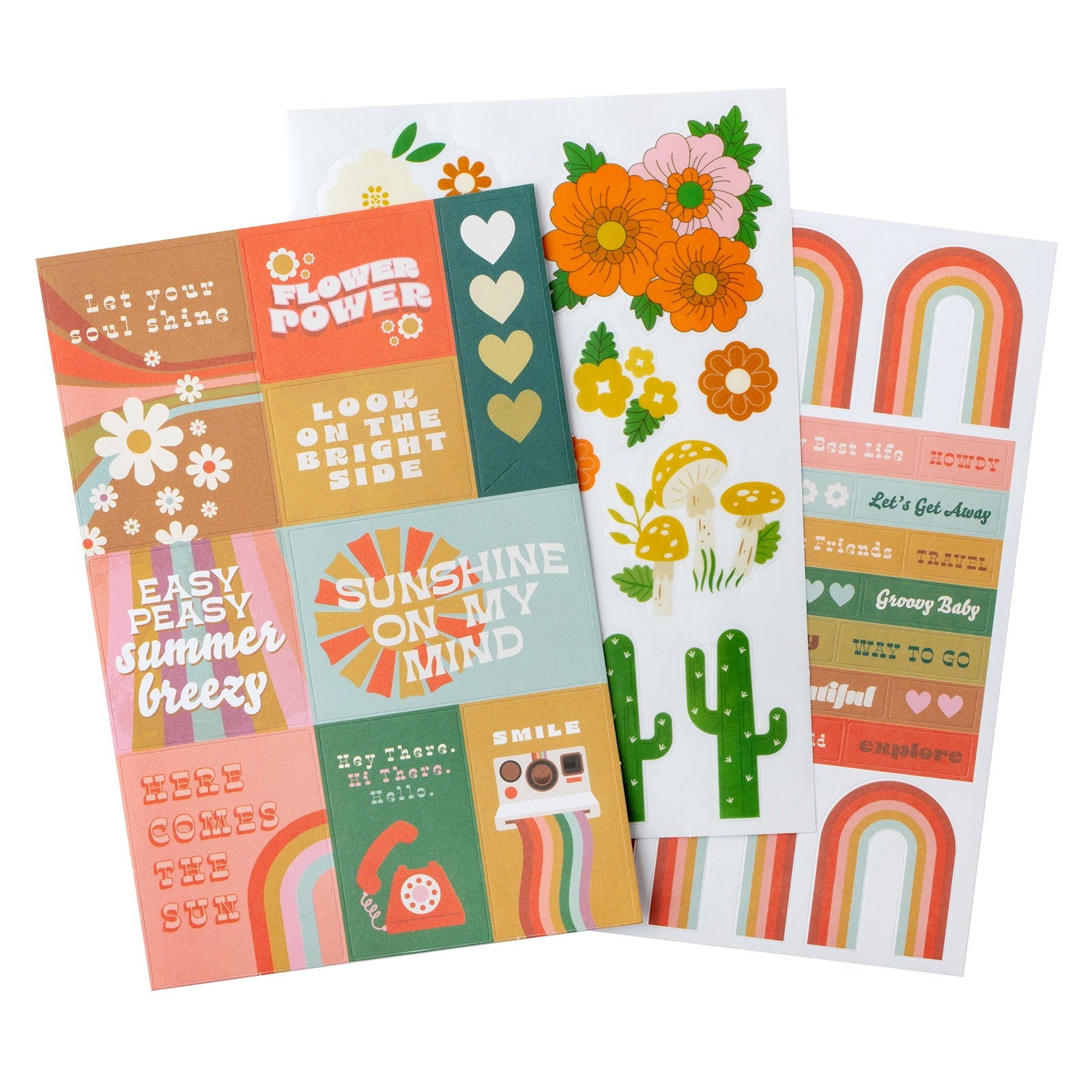 Jen Hadfield Groovy Darlin' Sticker Book, 197 Pieces