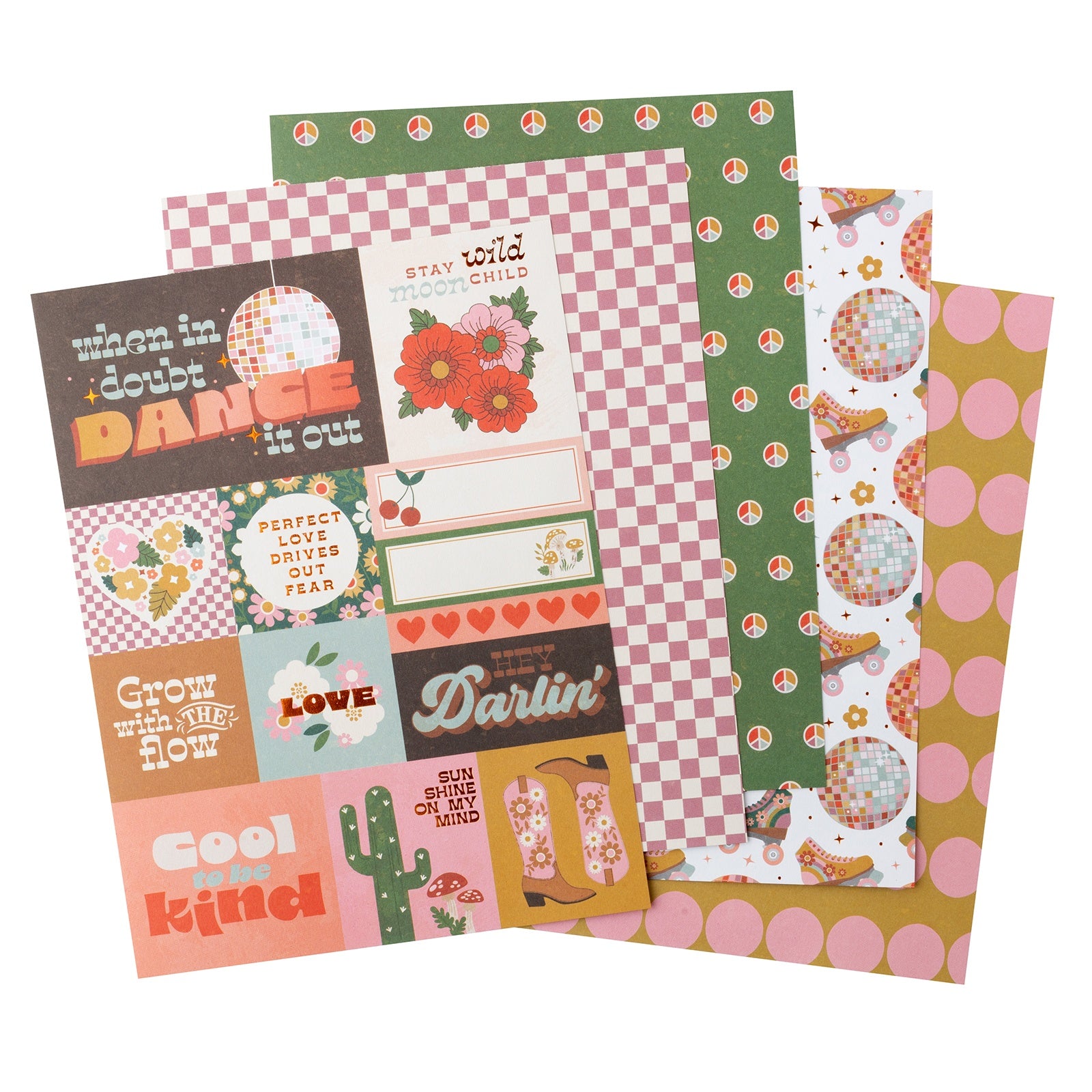 Jen Hadfield Groovy Darlin' 6x8" Paper Pad