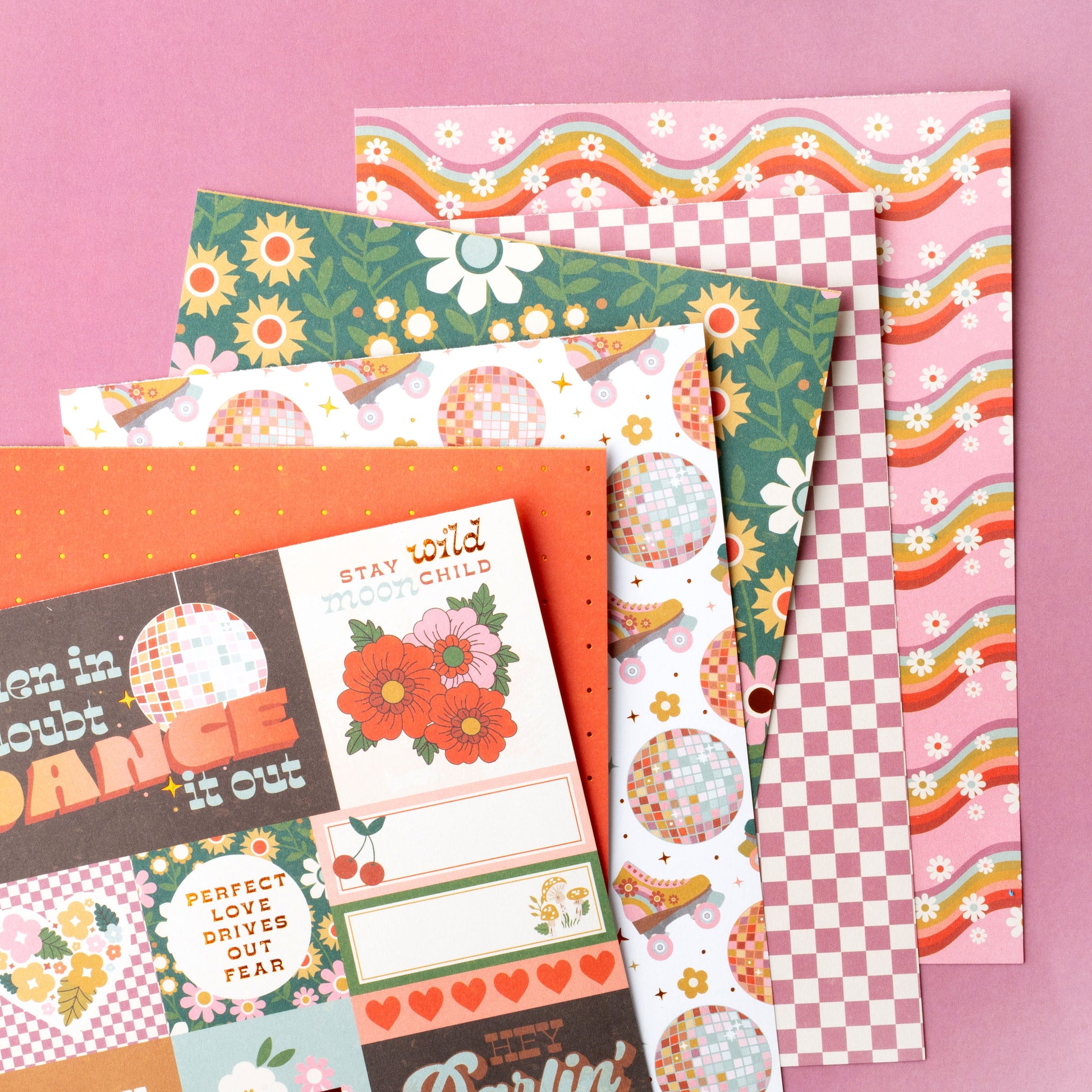 Jen Hadfield Groovy Darlin' 6x8" Paper Pad
