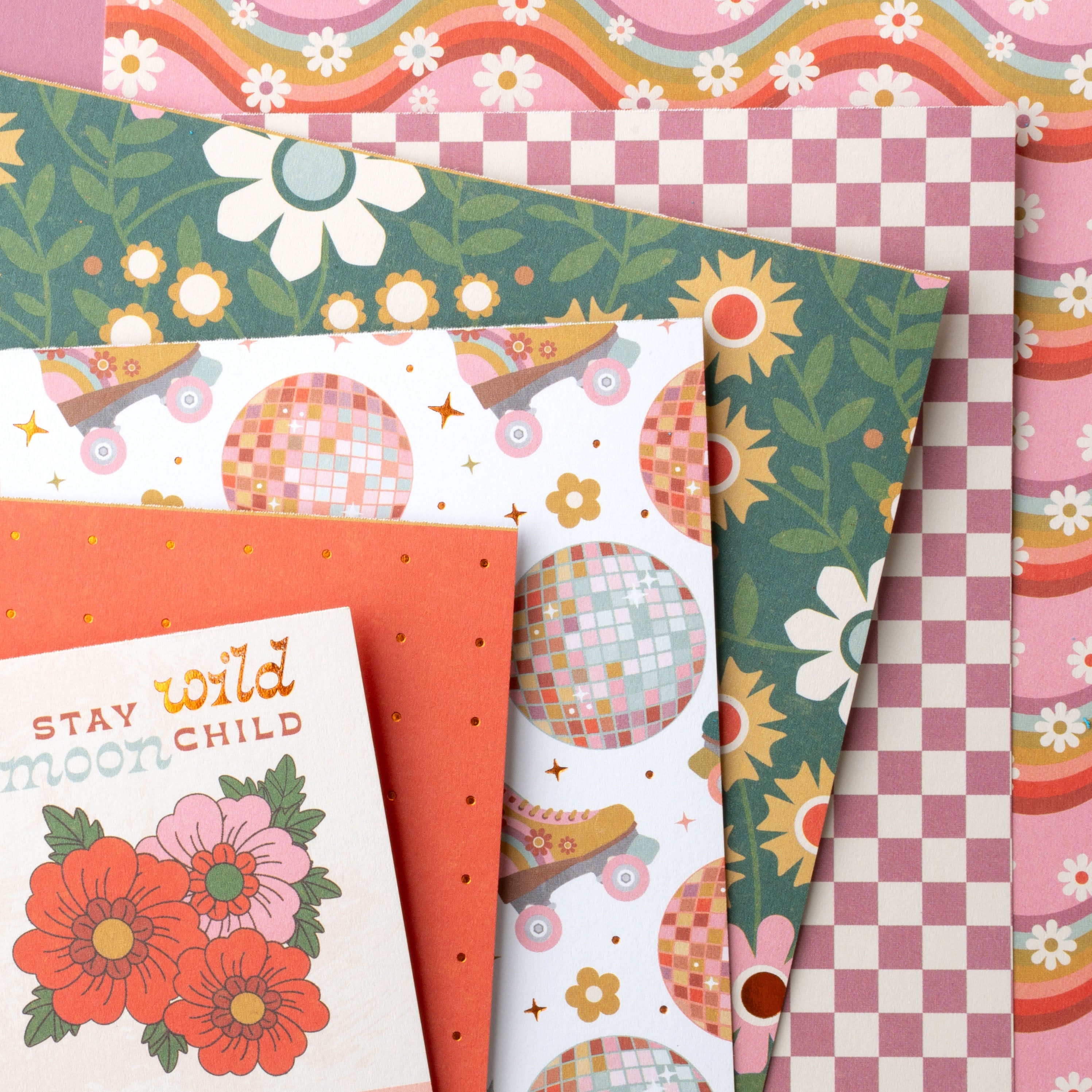 Jen Hadfield Groovy Darlin' Single-Sided 6x8" Paper Pad