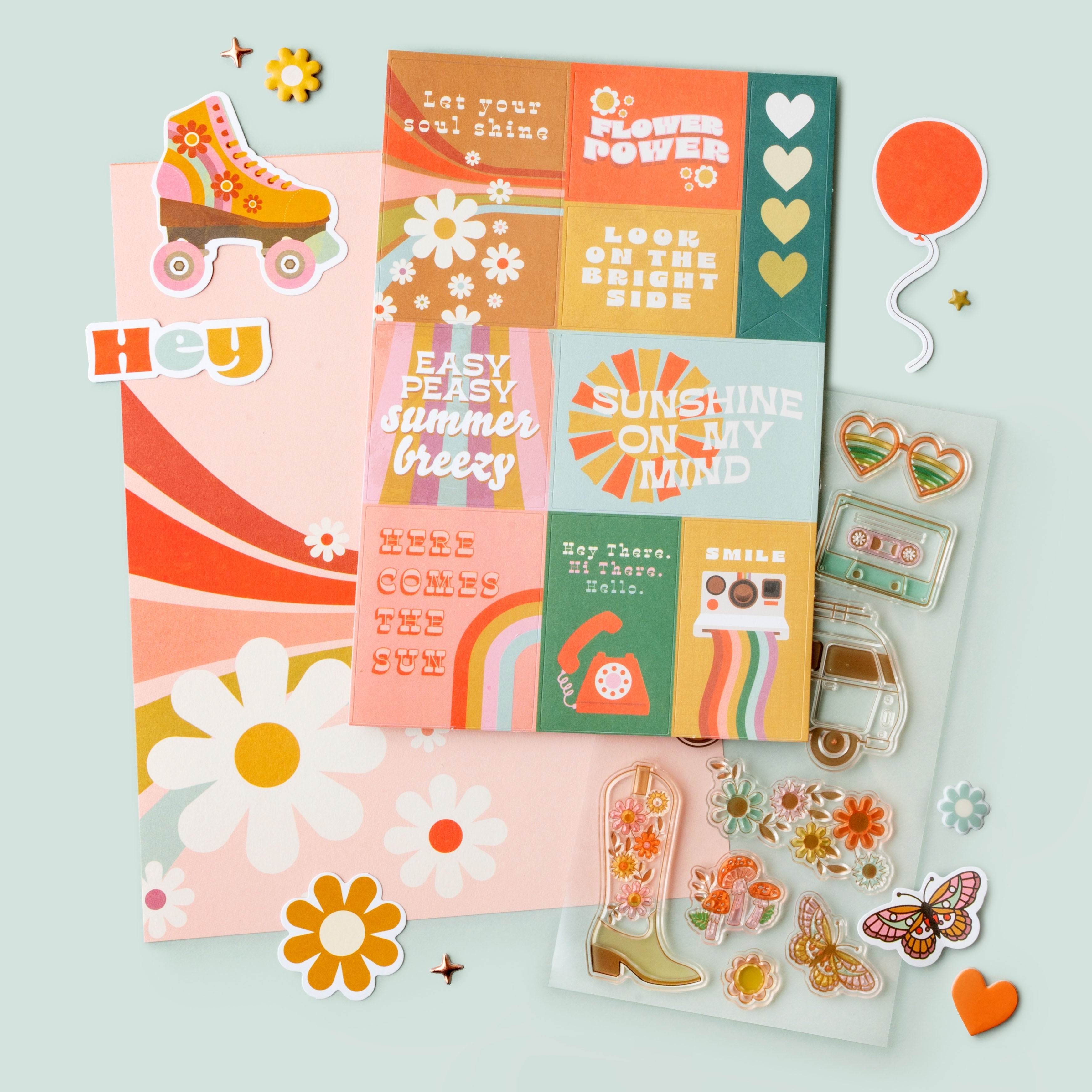 Jen Hadfield Groovy Darlin' Single-Sided 6x8" Paper Pad