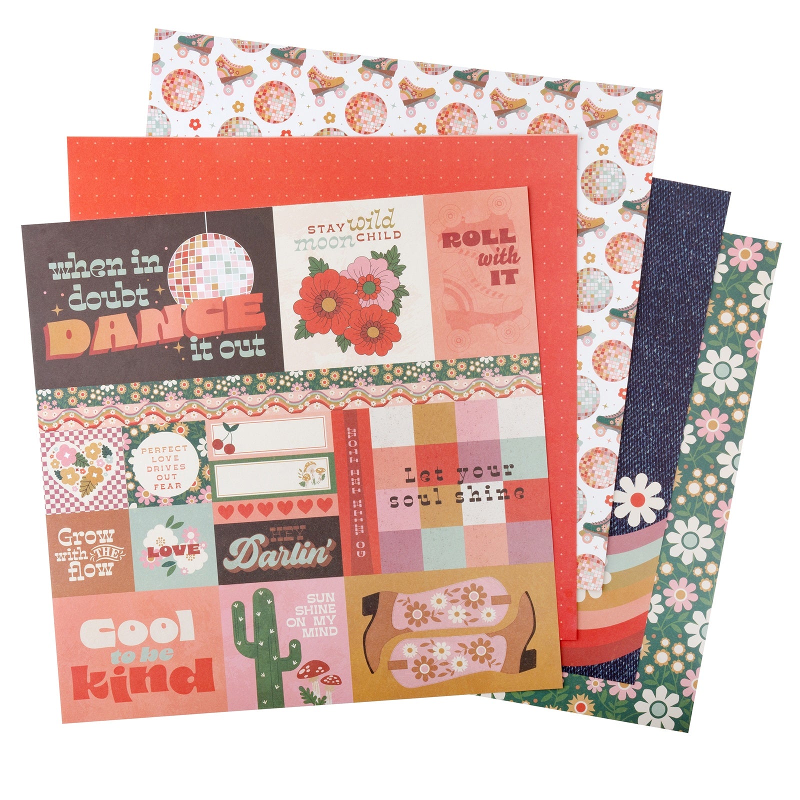 Jen Hadfield Groovy Darlin' 12x12" Paper Pad