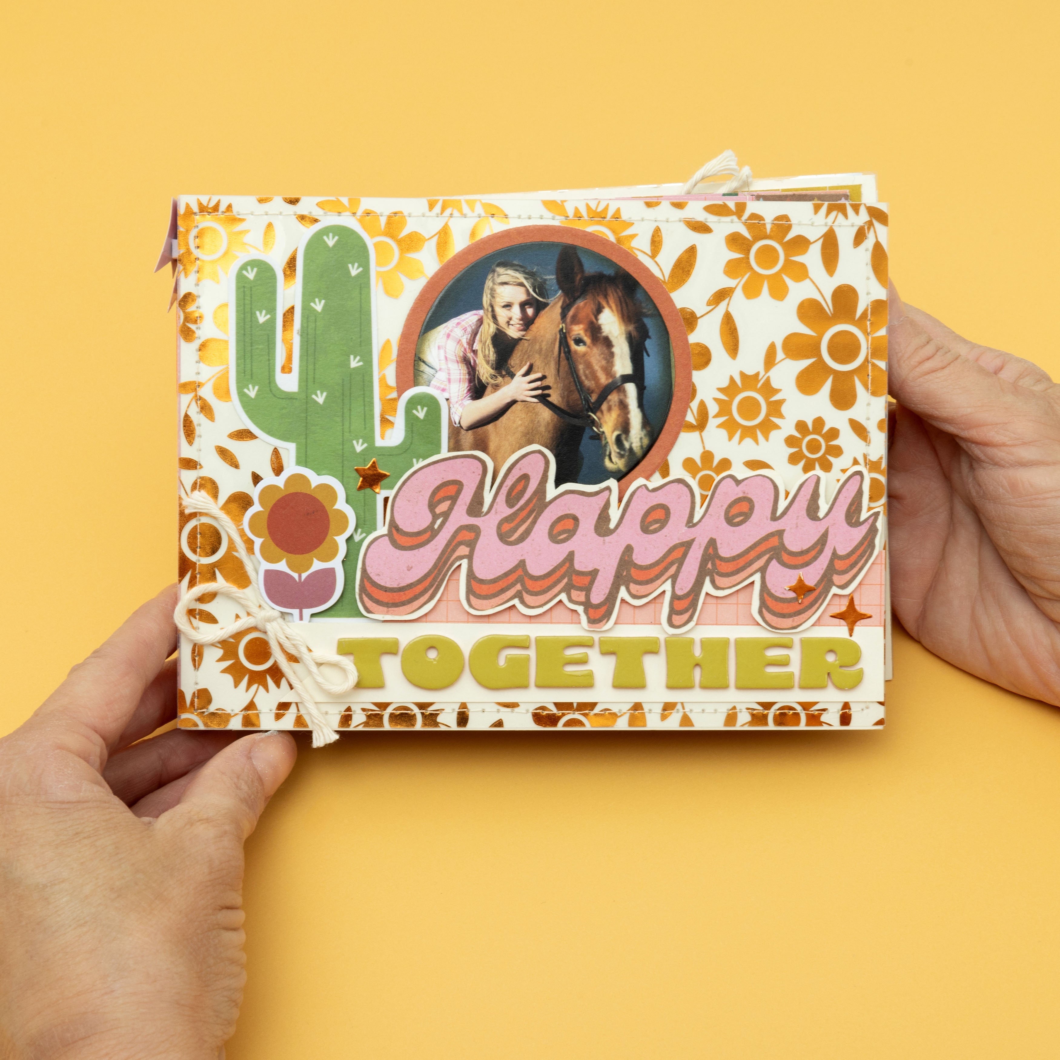 Jen Hadfield Groovy Darlin' Single-Sided 12x12" Paper Pad-48 Sheets