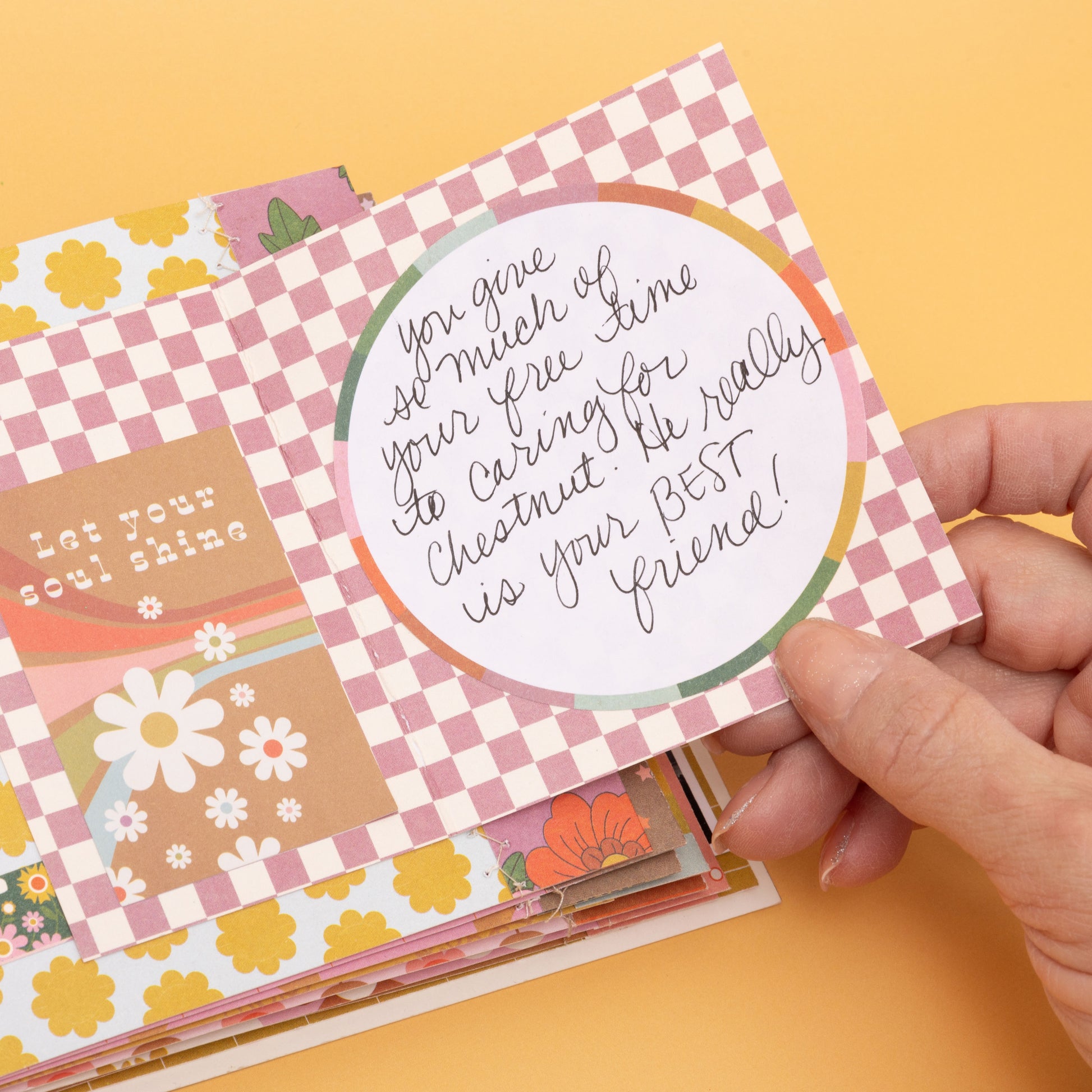 Jen Hadfield Groovy Darlin' Single-Sided 12x12" Paper Pad-48 Sheets