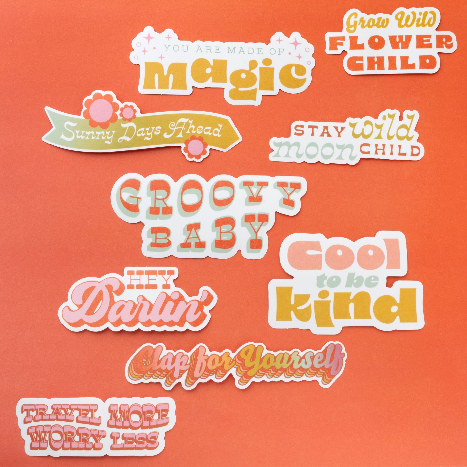 American Crafts Jen Hadfield Groovy Darlin' Paperie Ephemera Pack