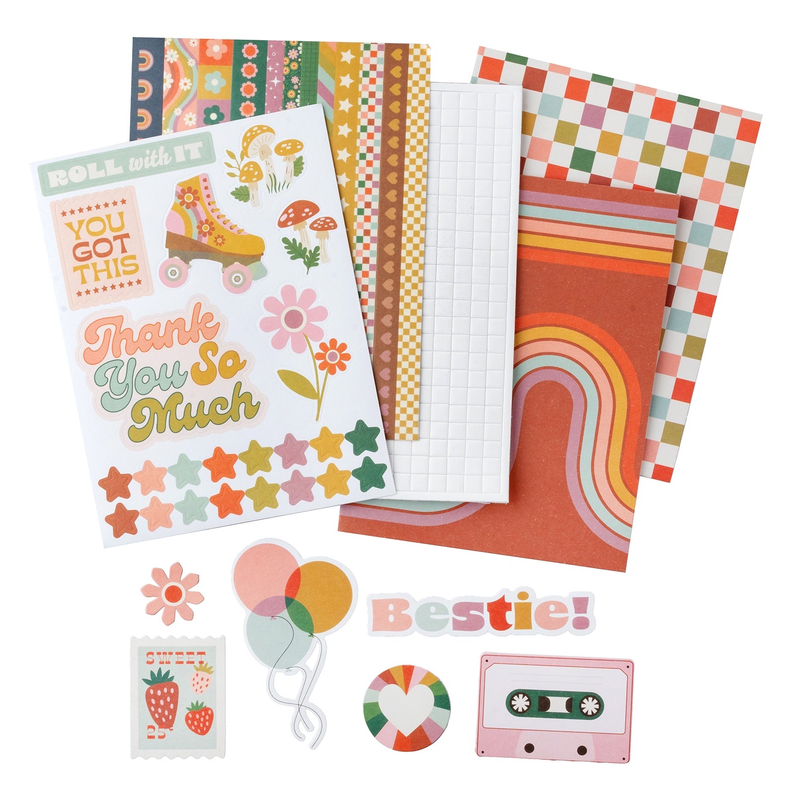 Jen Hadfield Groovy Darlin' Card Making Set - Makes 20