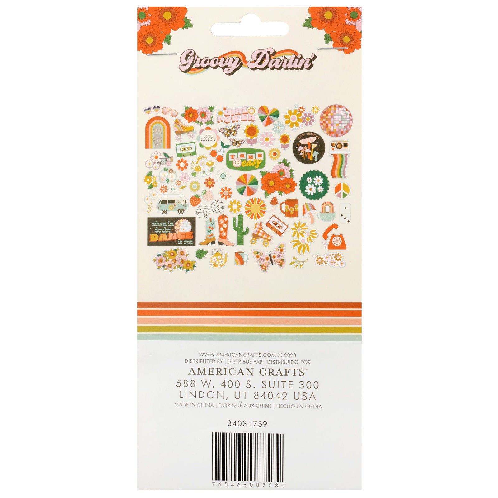 Jen Hadfield Groovy Darlin' Ephemera - Icons