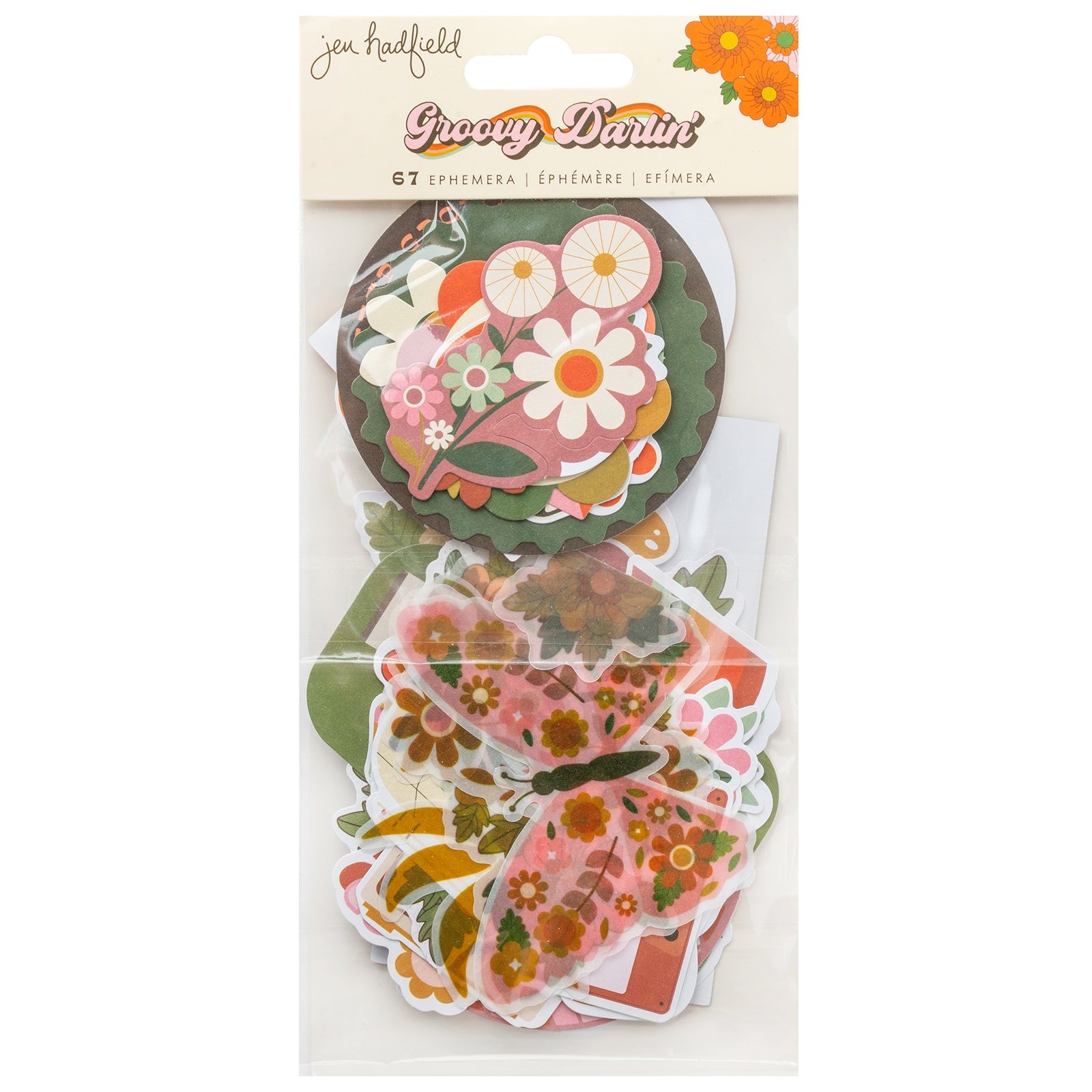 Jen Hadfield Groovy Darlin' Ephemera - Icons