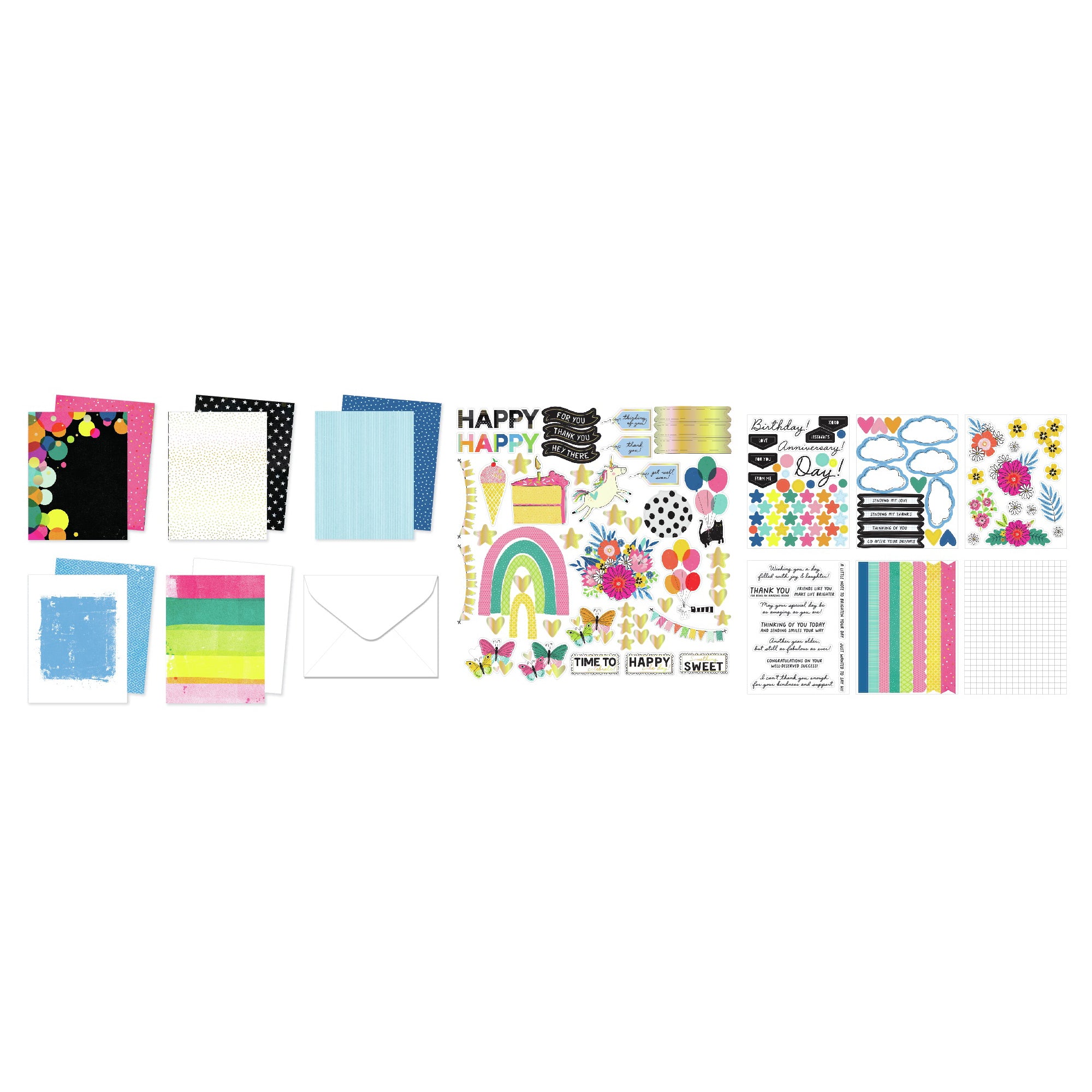 Vicki Boutin Bold And Bright Card Making Kit - Makes 20