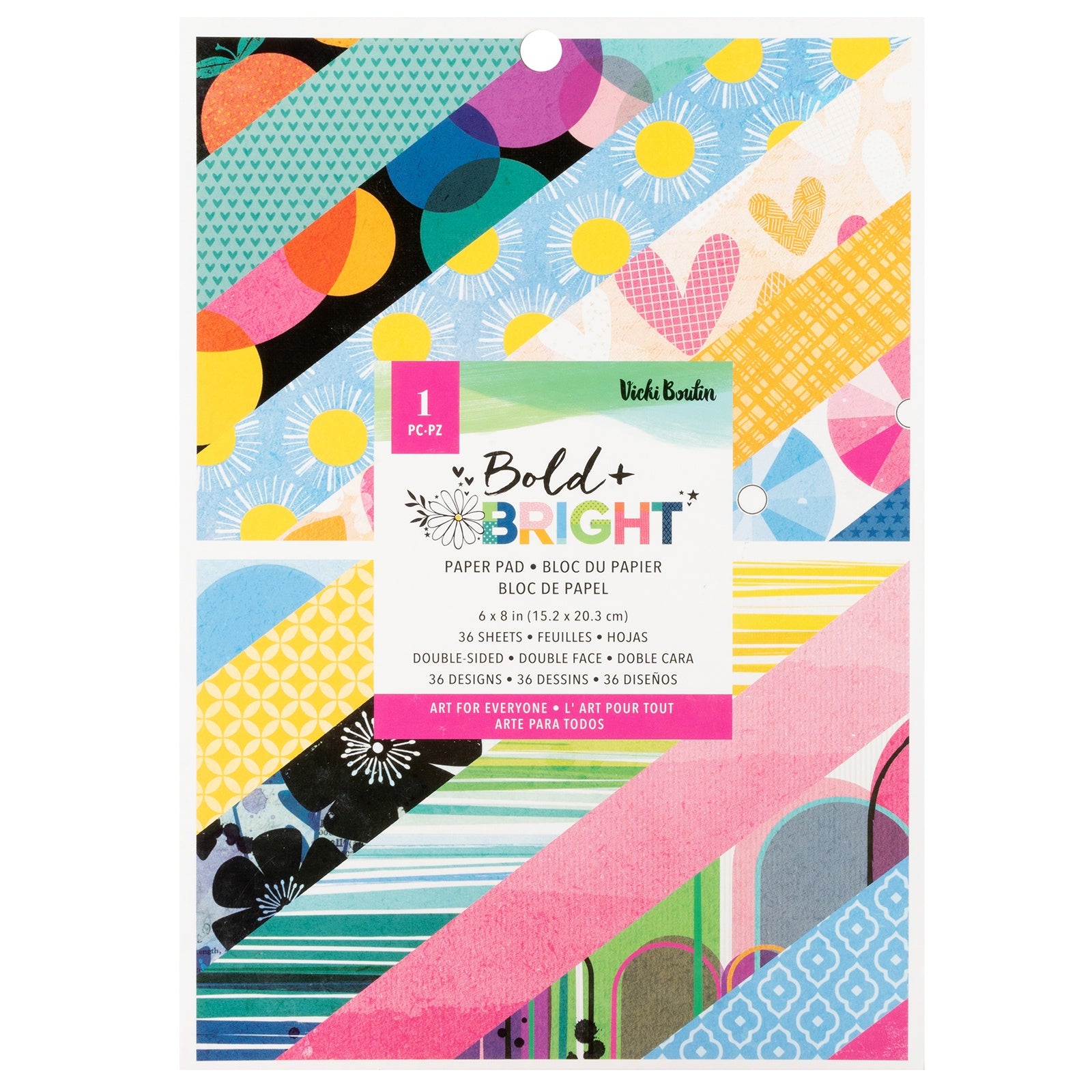 Vicki Boutin Bold And Bright 6x8" Paper Pad