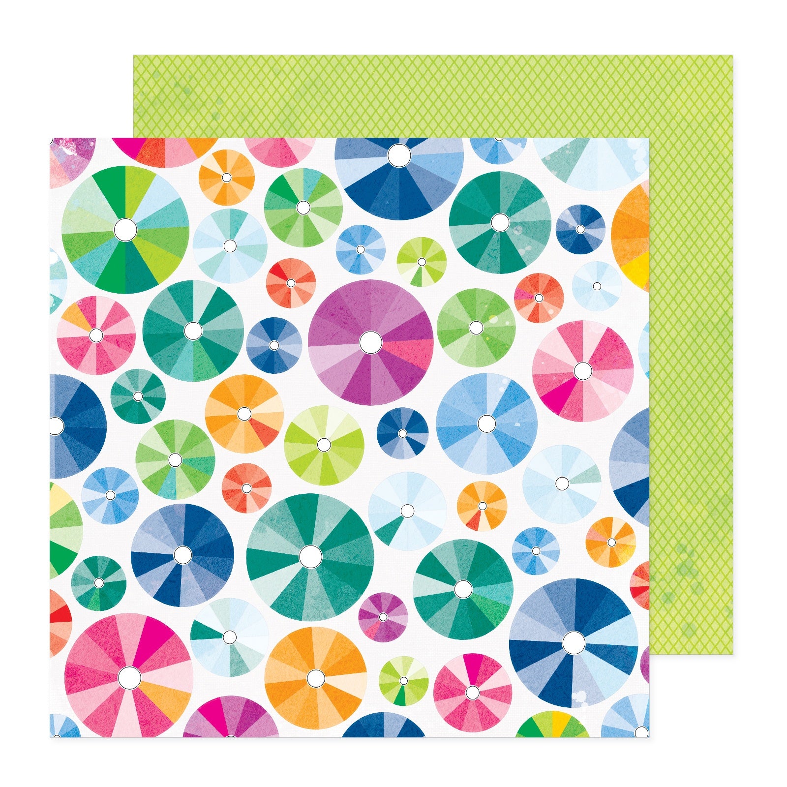 Vicki Boutin Bold And Bright Double-Sided 12x12" Cardstock - 25 sheets, Available in Multiple Styles