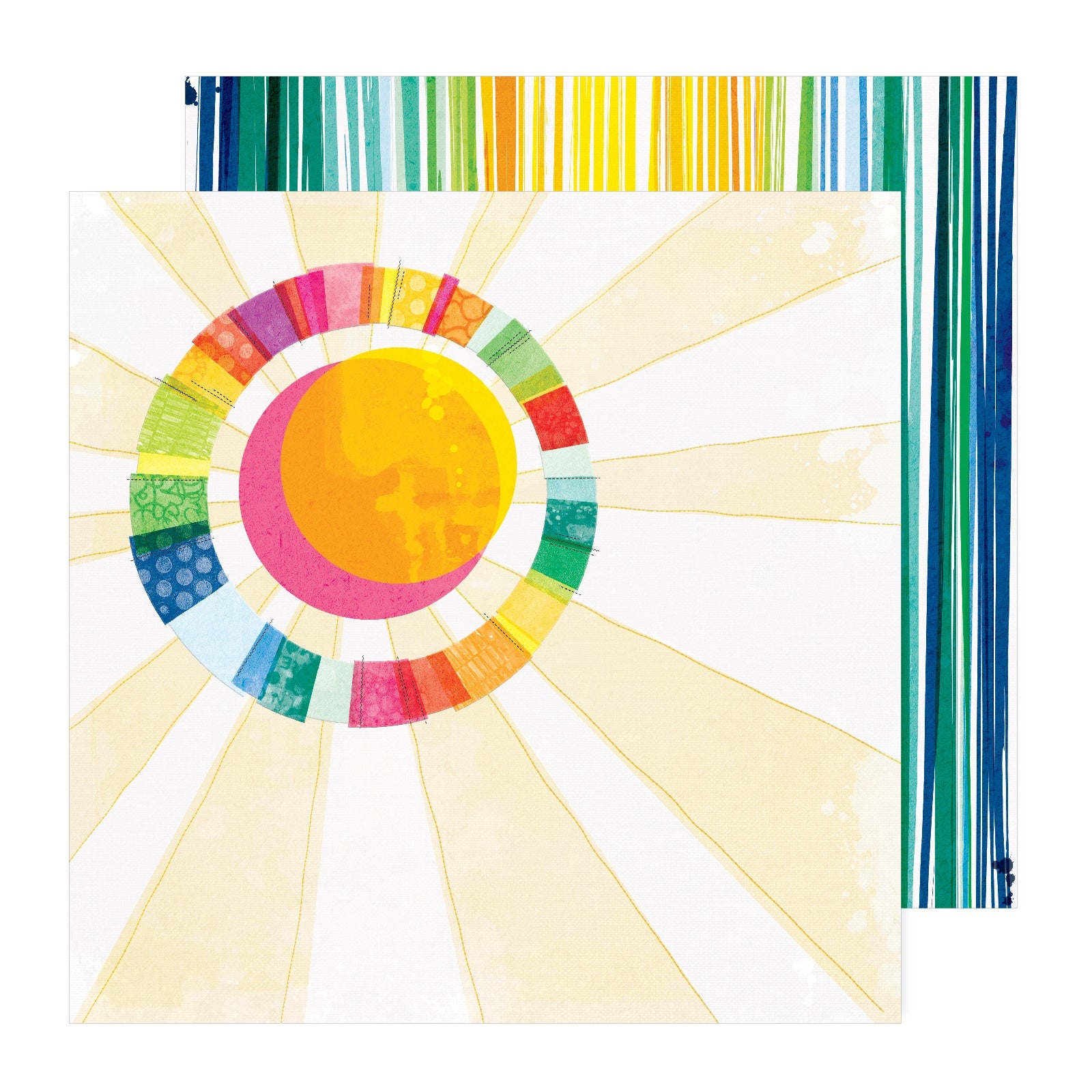 Vicki Boutin Bold And Bright Double-Sided 12x12" Cardstock - 25 sheets, Available in Multiple Styles