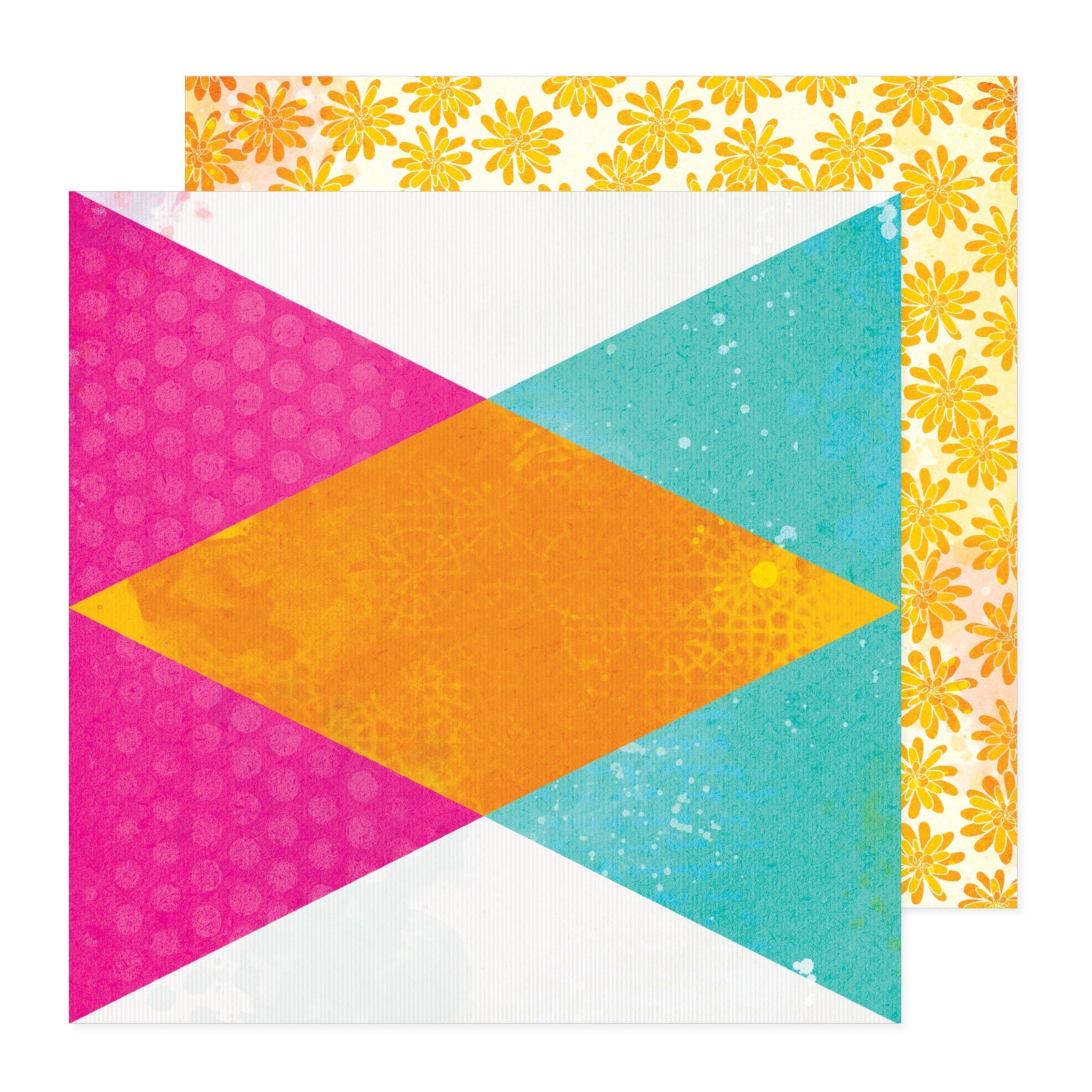 Vicki Boutin Bold And Bright Double-Sided 12x12" Cardstock - 25 sheets, Available in Multiple Styles