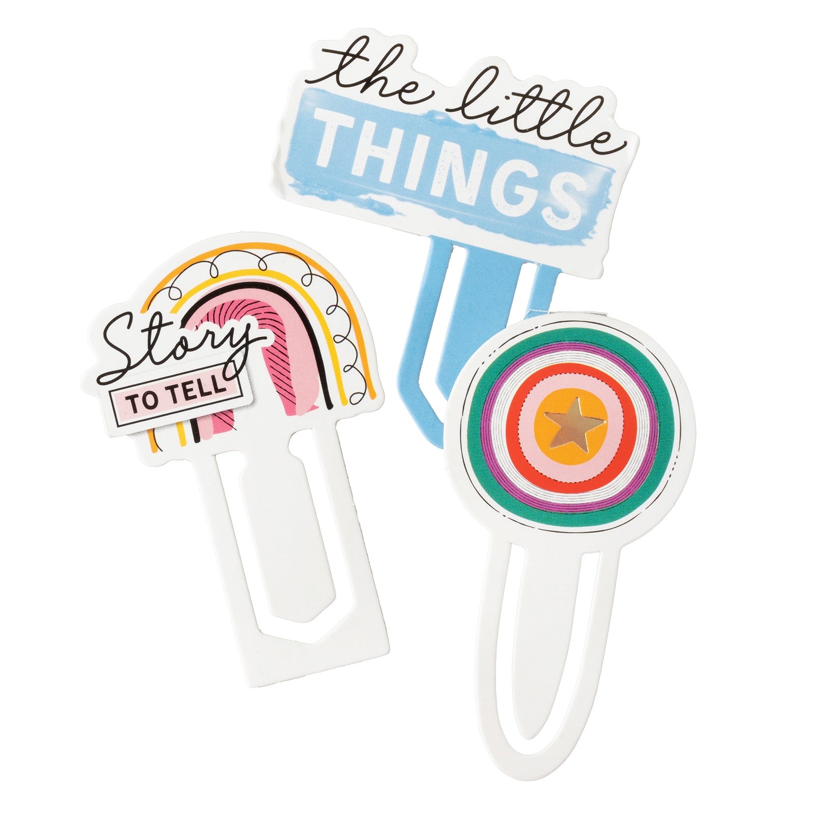 Vicki Boutin Bold And Bright Die - Cut Paper Clips - 30 Pieces