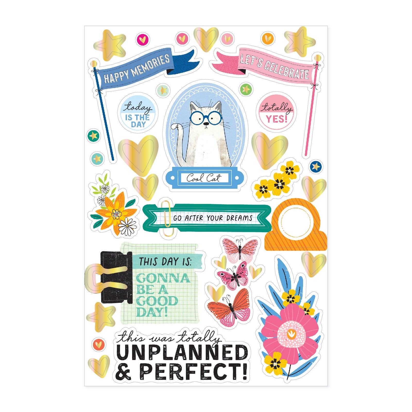 Vicki Boutin Bold And Bright Sticker Book