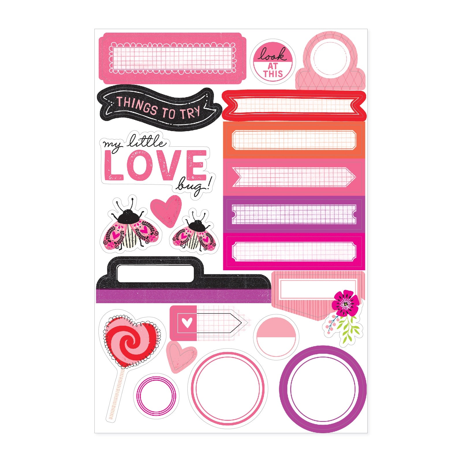 Vicki Boutin Bold And Bright Sticker Book