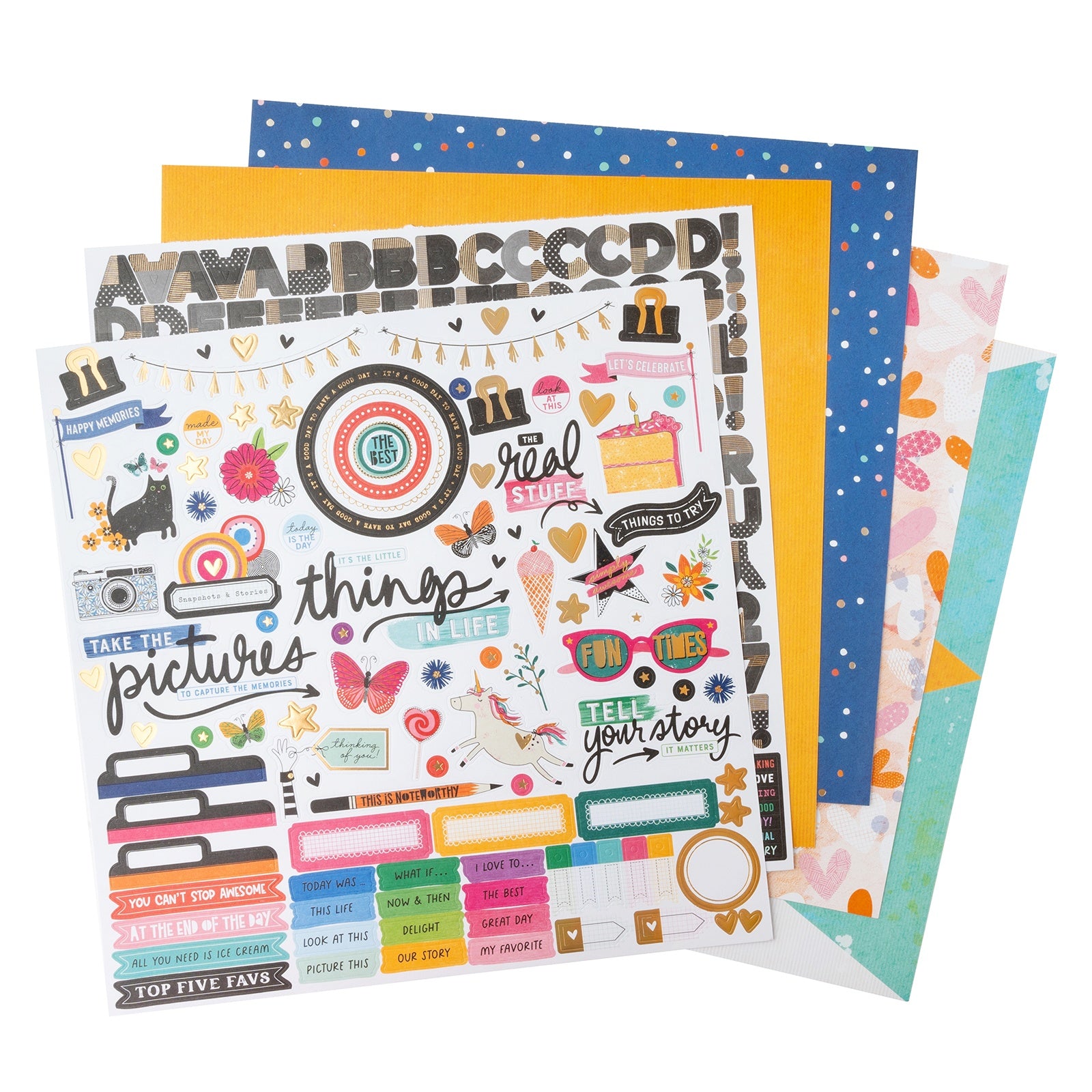 Vicki Boutin Bold and Bright 12x12" Project Pad