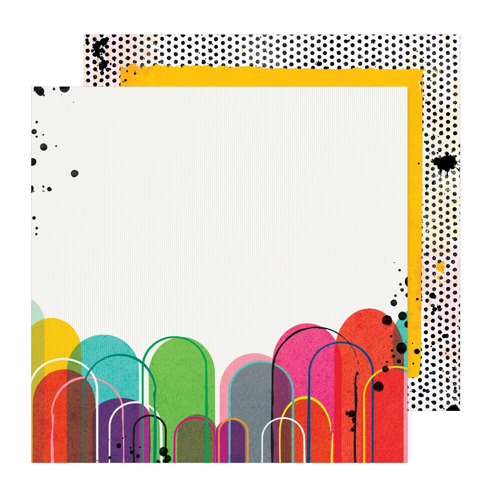 Vicki Boutin Bold And Bright Double-Sided 12x12" Cardstock - 25 sheets, Available in Multiple Styles