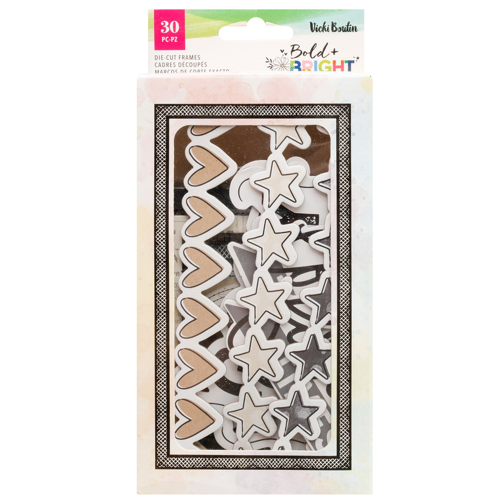 Vicki Boutin Bold And Bright Paperboard Frames – American Crafts