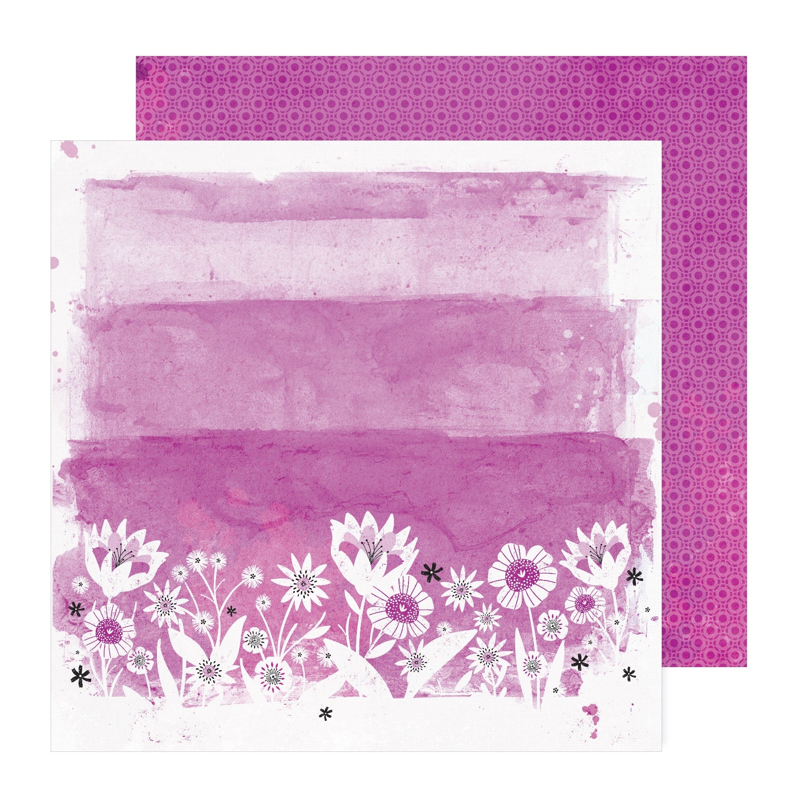 Vicki Boutin Bold And Bright Double-Sided 12x12" Cardstock - 25 sheets, Available in Multiple Styles