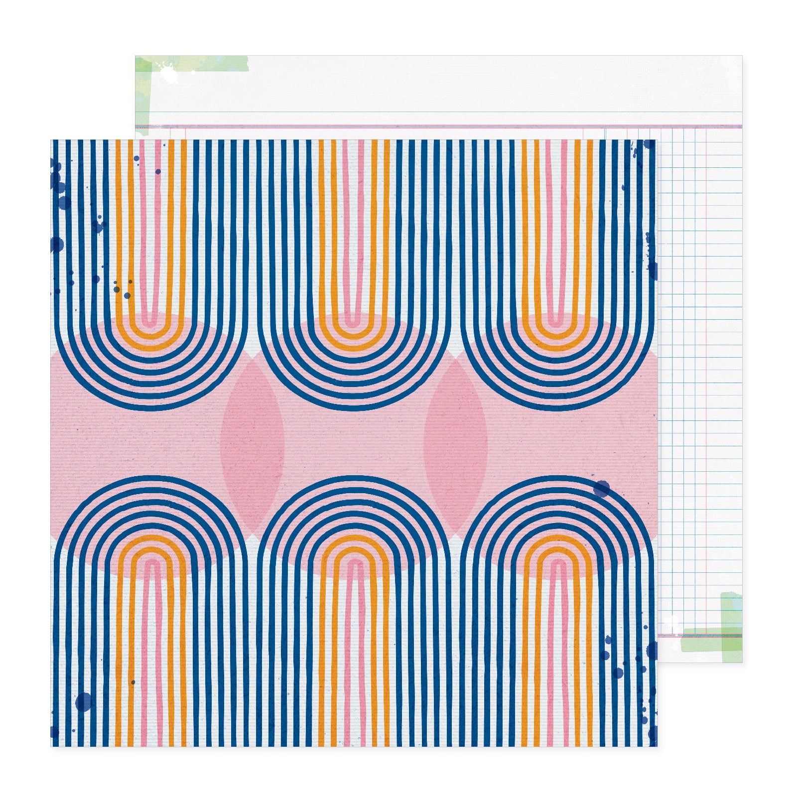 Vicki Boutin Bold And Bright Double-Sided 12x12" Cardstock - 25 sheets, Available in Multiple Styles