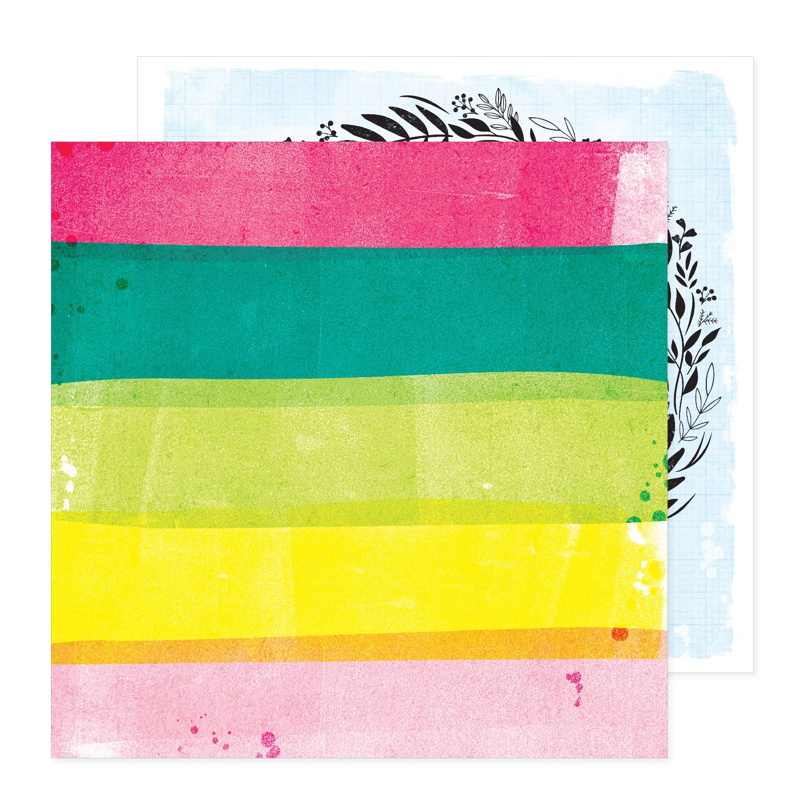 Vicki Boutin Bold And Bright Double-Sided 12x12" Cardstock - 25 sheets, Available in Multiple Styles