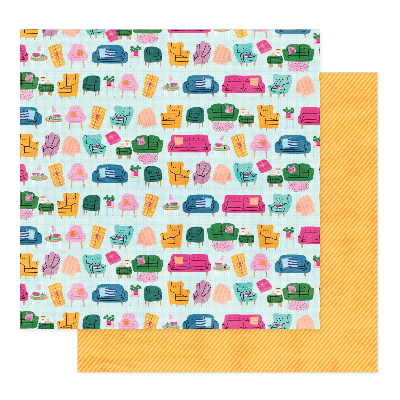 Shimelle Reasons To Smile Double-Sided 12x12" Cardstock Packs