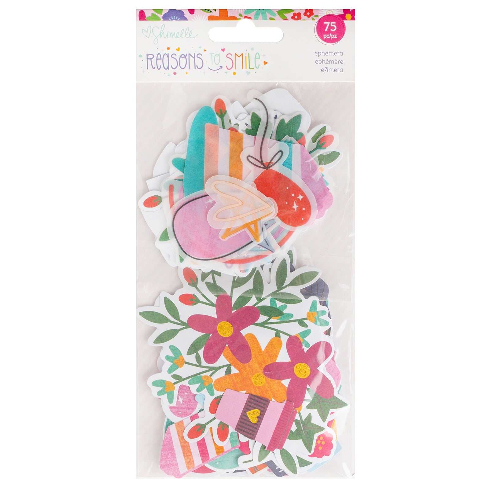 Shimelle Reasons To Smile Icons Ephemera Set