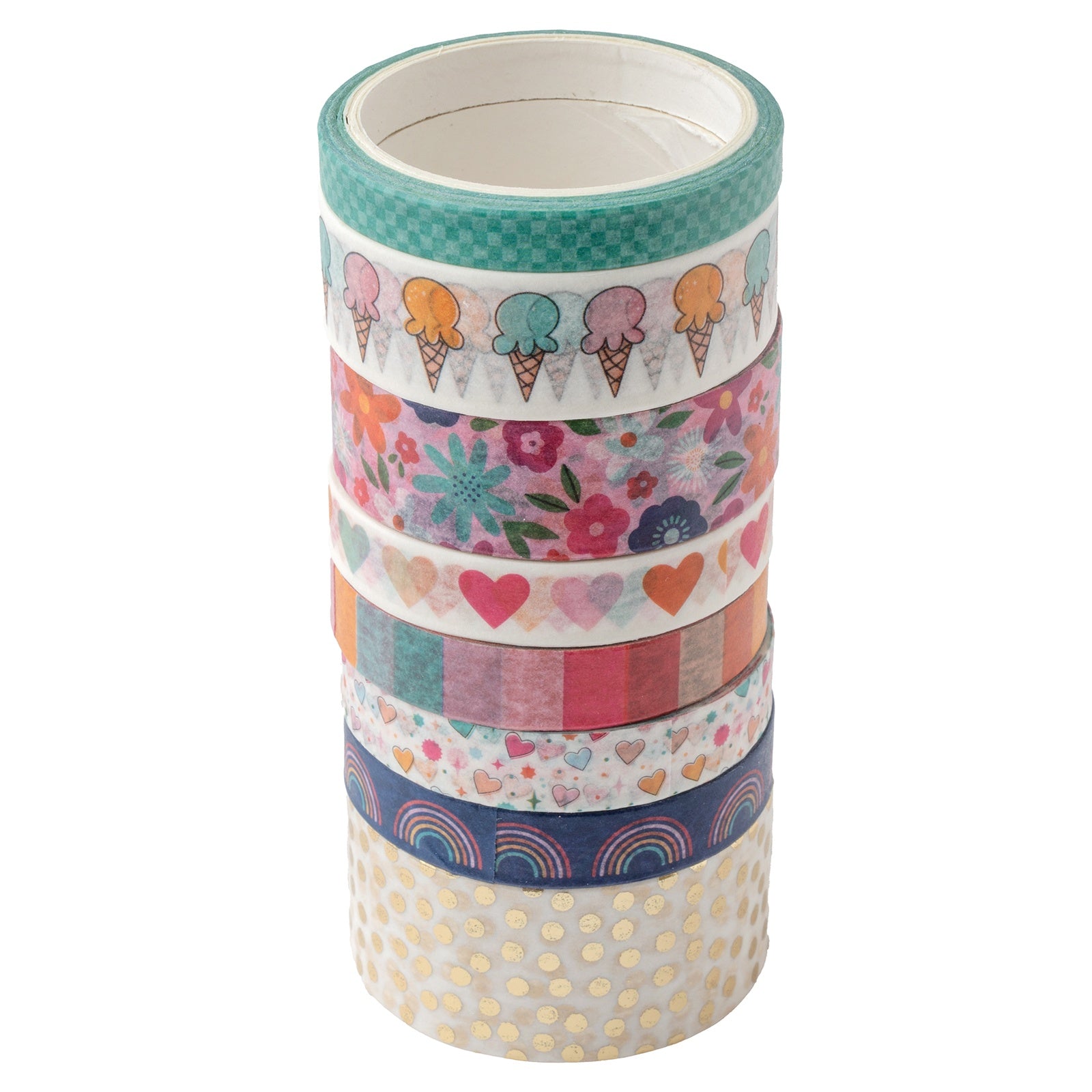 Shimelle Reasons To Smile Washi Tape - 8 Pack