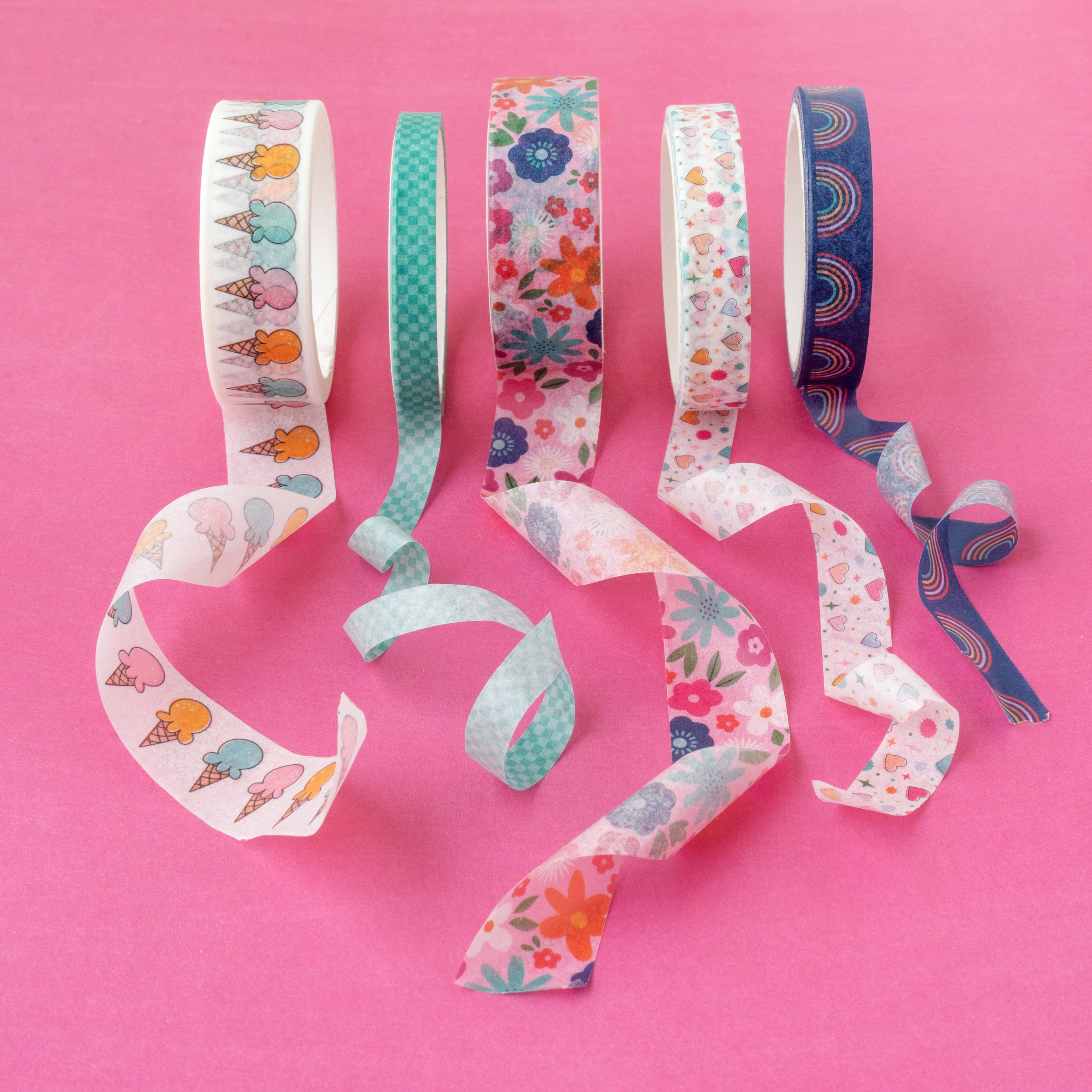 Shimelle Reasons To Smile Washi Tape - 8 Pack