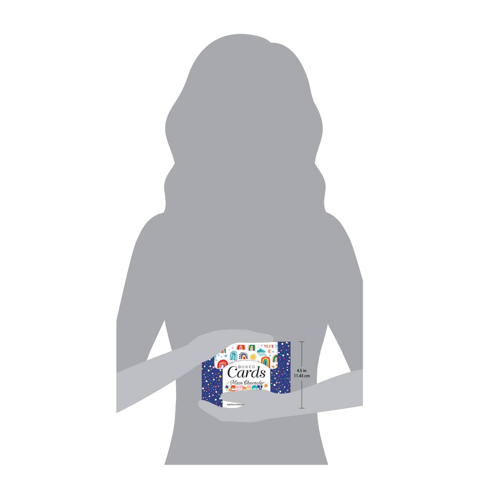 American Crafts A2 Cards with Envelopes - Shimelle Reasons To Smile, 40 pack