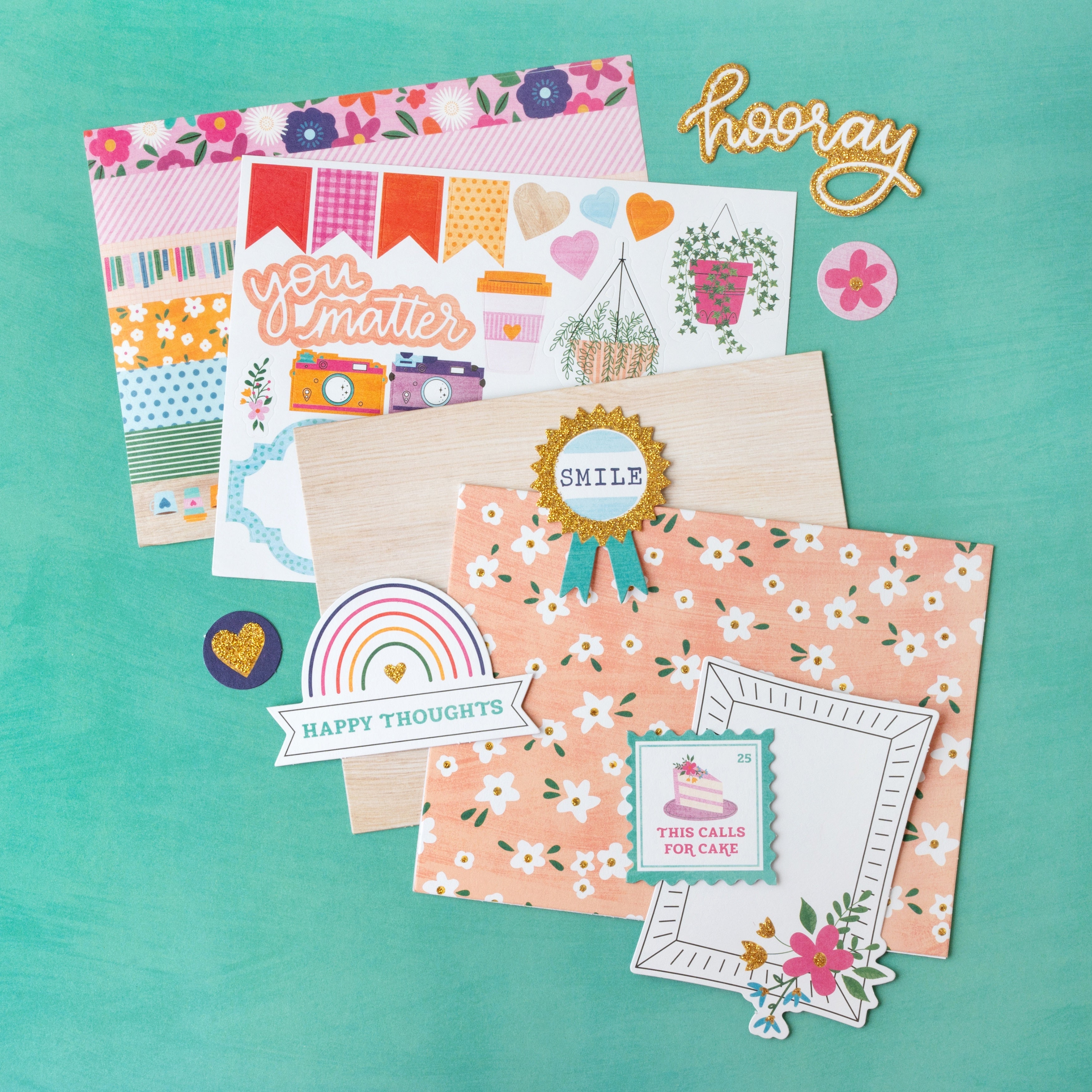 Shimelle Reasons To Smile Card Making Kit - Makes 20