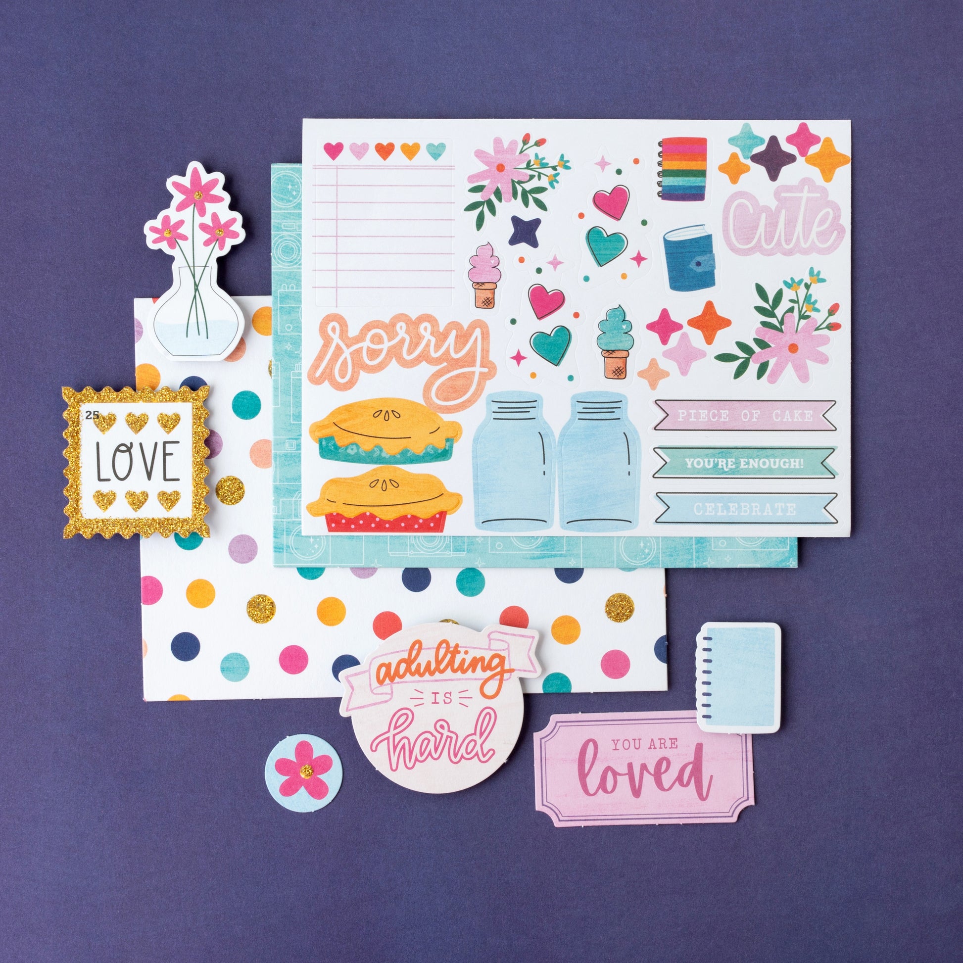 Shimelle Reasons To Smile Card Making Kit