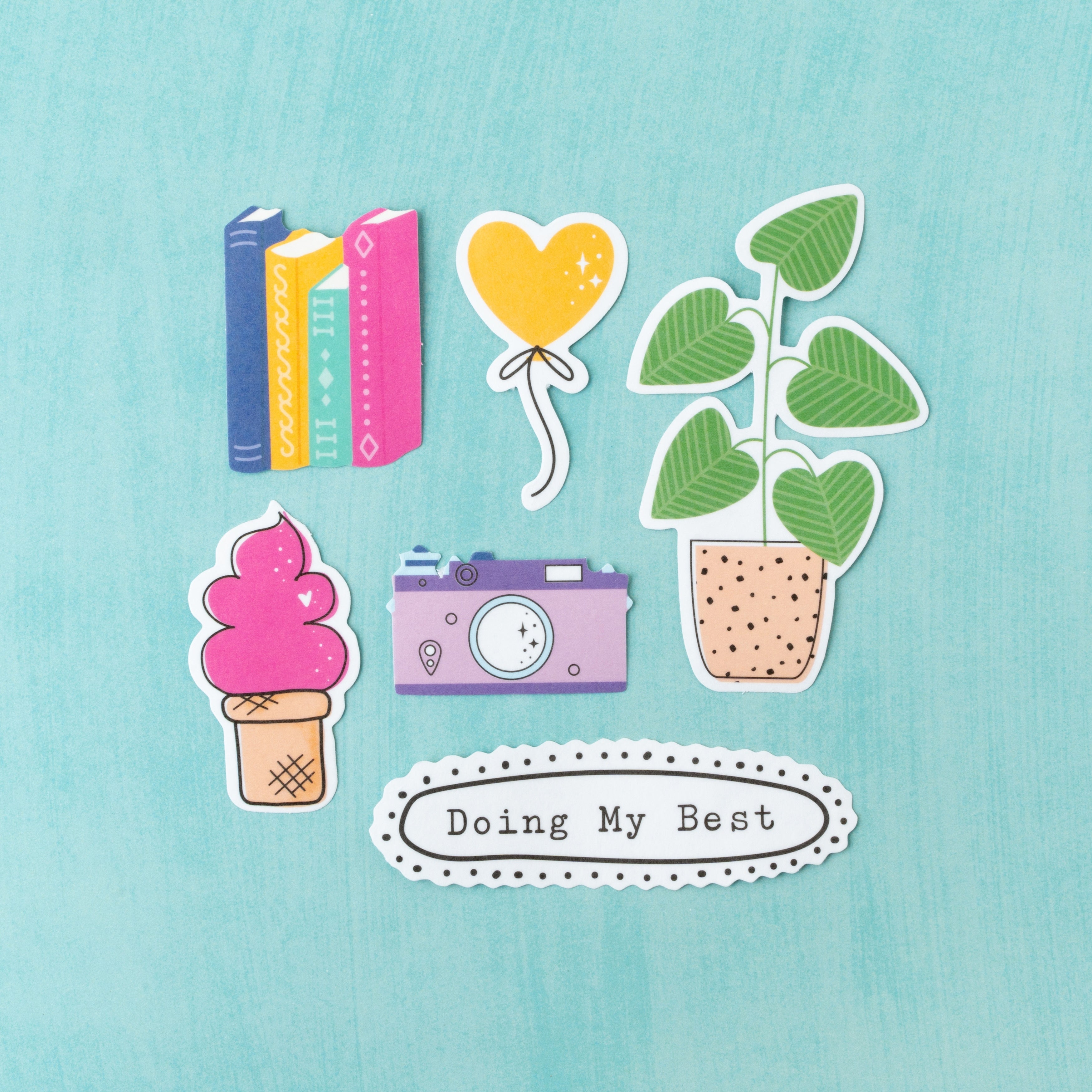 Shimelle Reasons To Smile Paperie Ephemera Pack - 210 Pieces