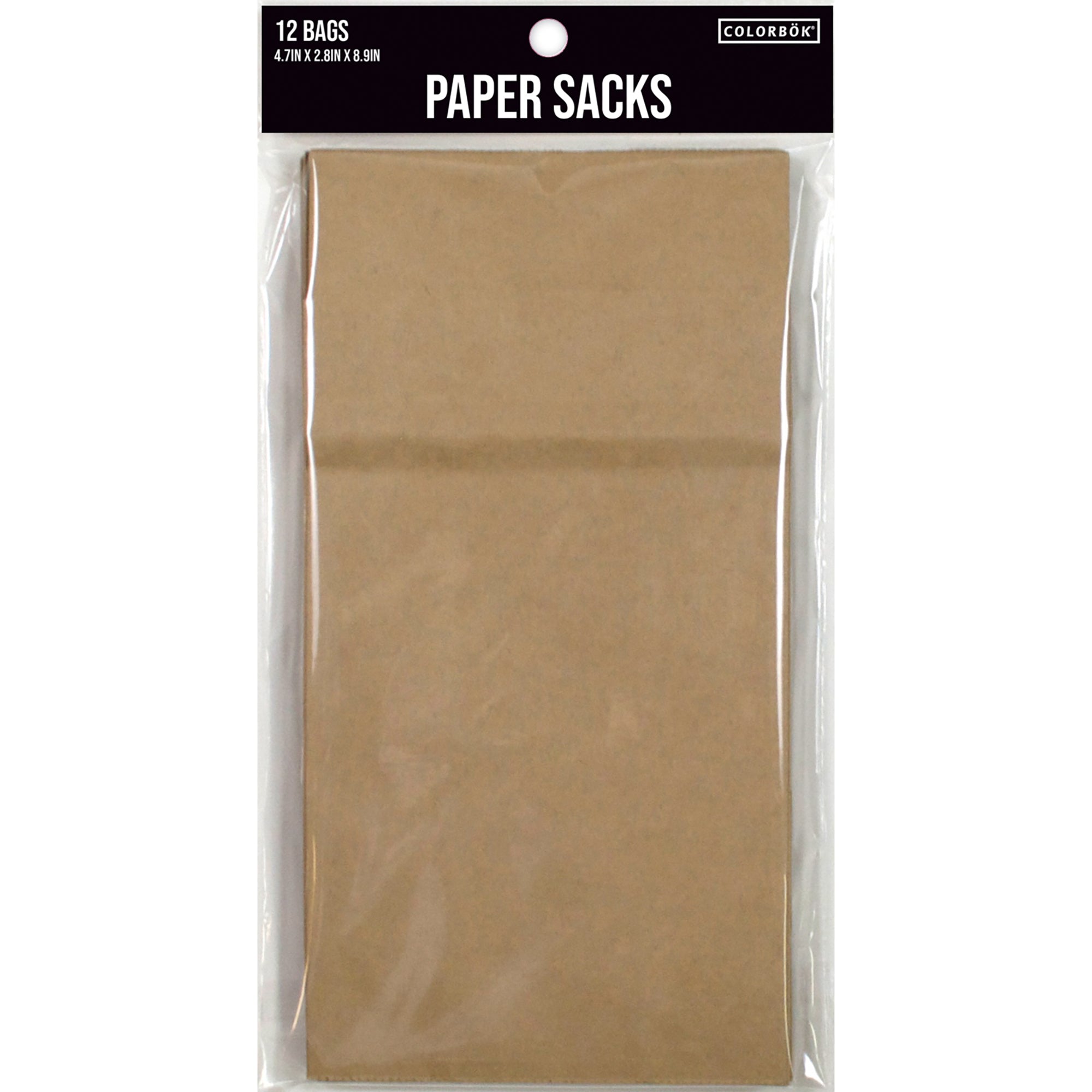 Colorbok Kraft Paper Sack Gift Bags