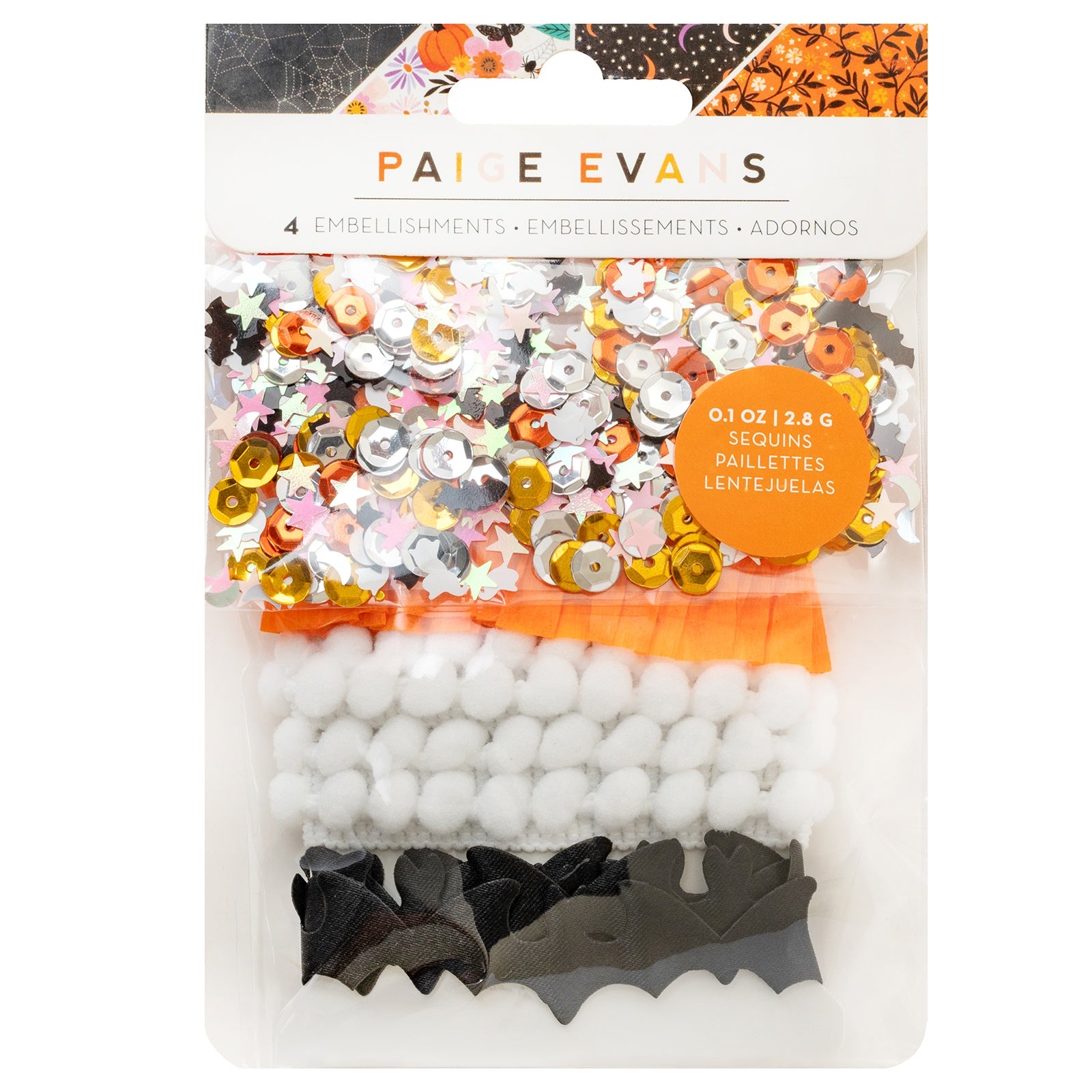 Paige Evans Tricks & Treats Sequins And Trims Set