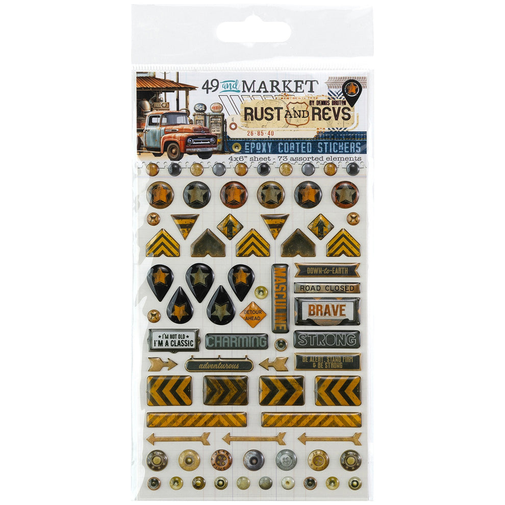 Sticker Core Market 49 And Market Epoxy Stickers – American Crafts
