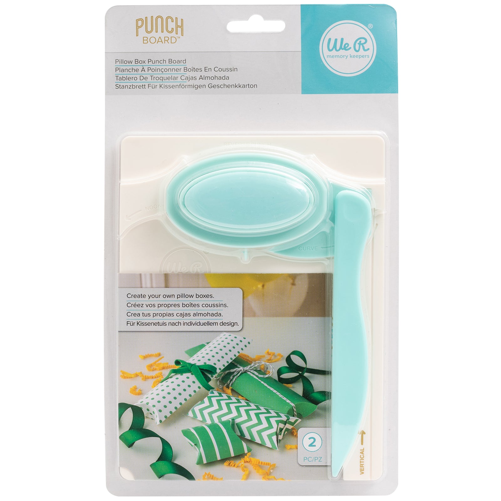 We R Makers Punch Board-Pillow Box