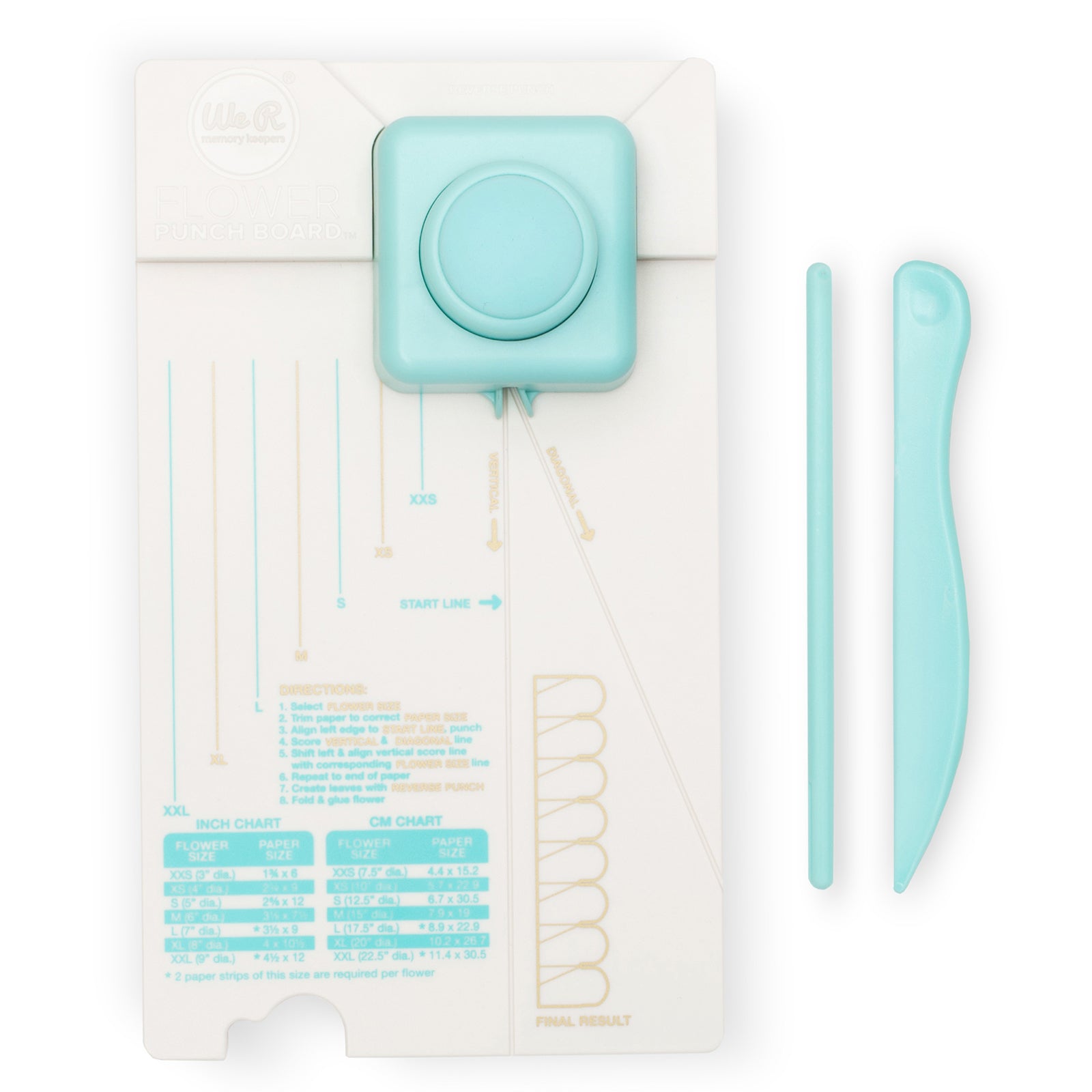 We R Makers Punch Board-Flower