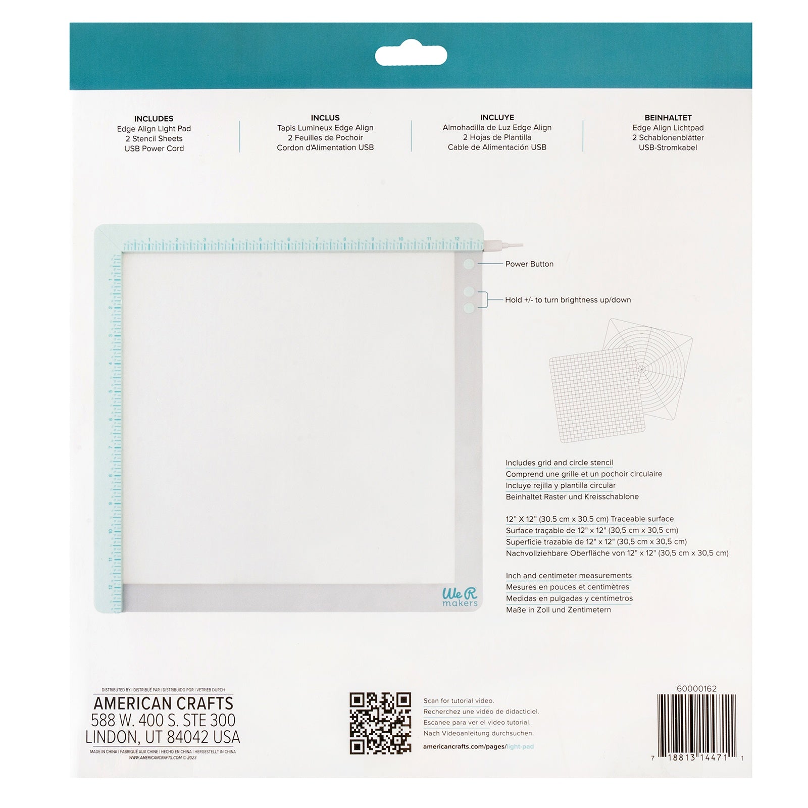 We R Makers Edge Align Light Pad