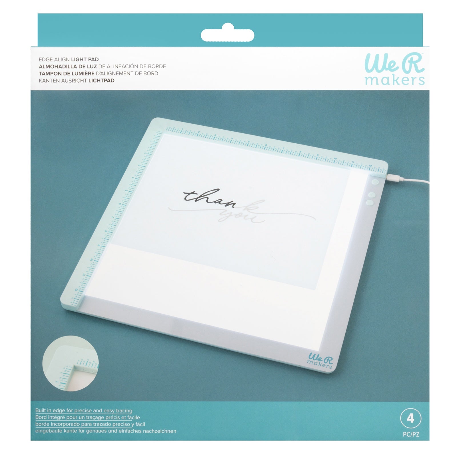 We R Makers Edge Align Light Pad
