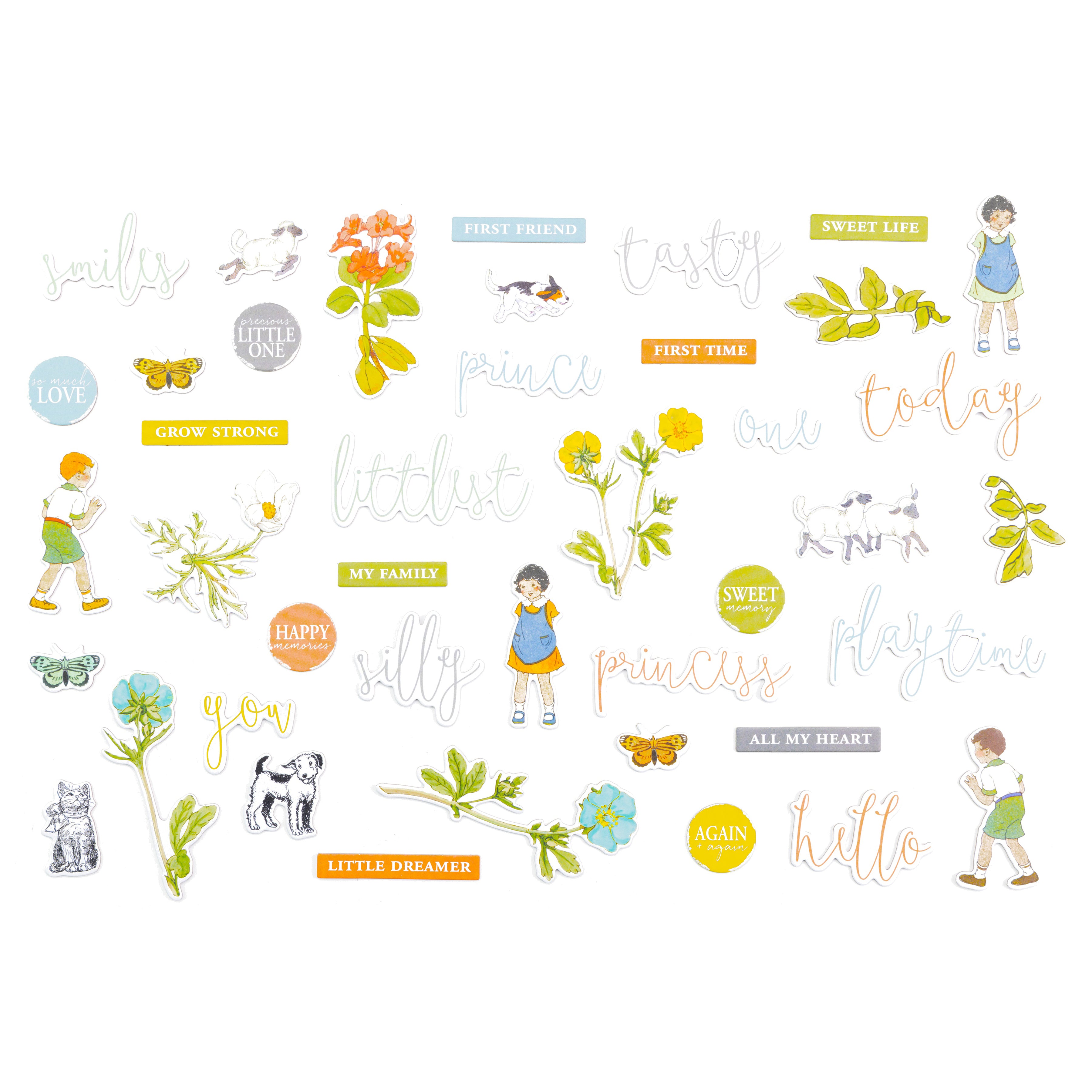 49 and Market Chipboard Shapes