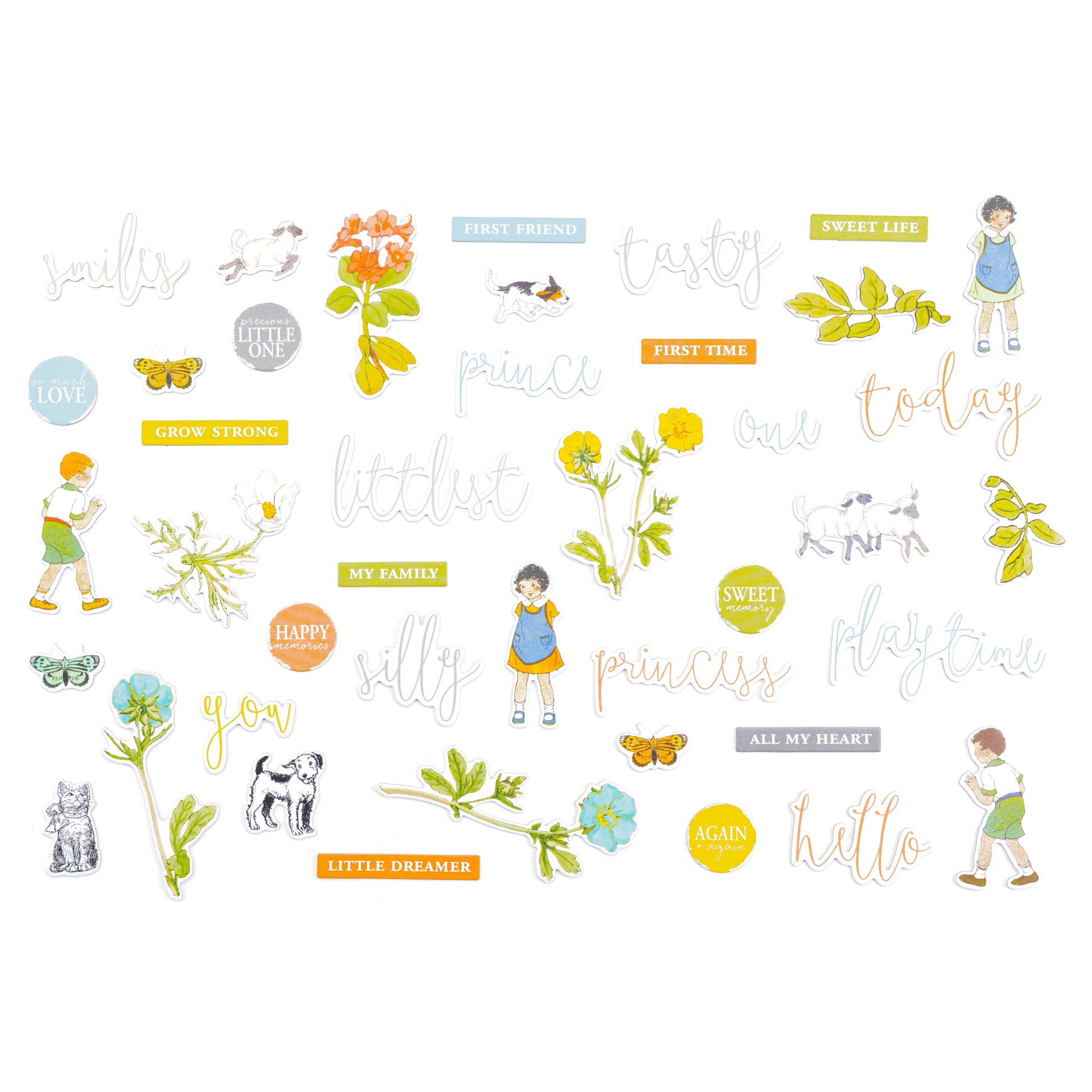 49 and Market Chipboard Shapes