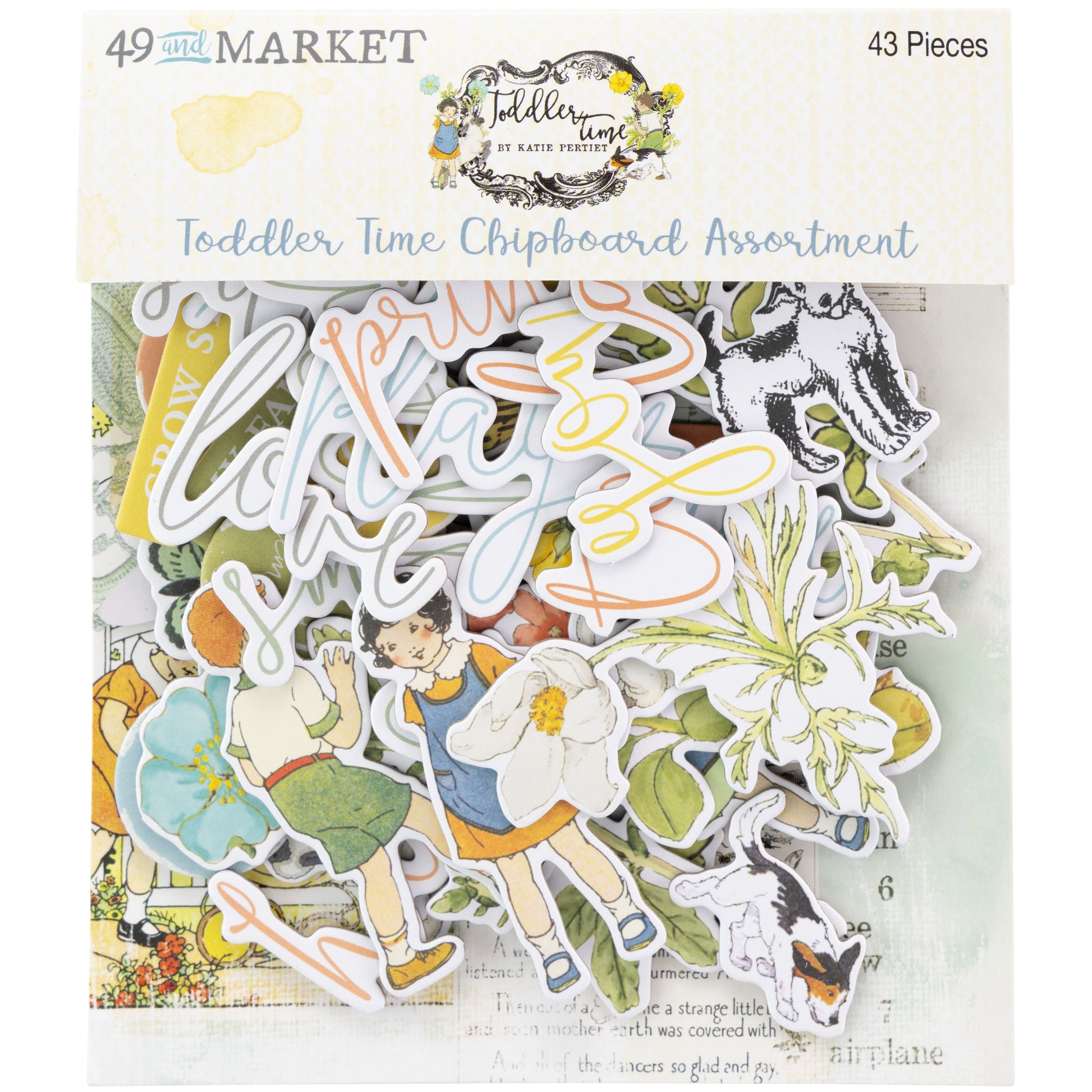 49 and Market Chipboard Shapes