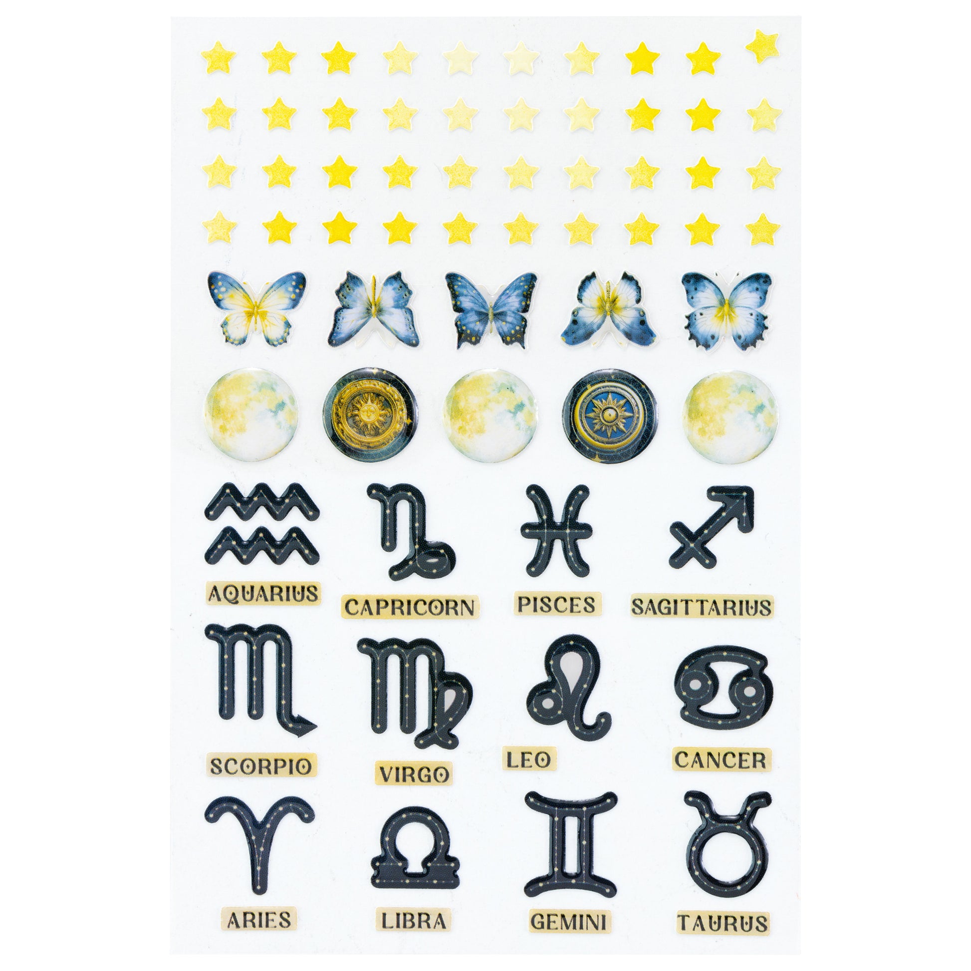 49 And Market Epoxy Stickers