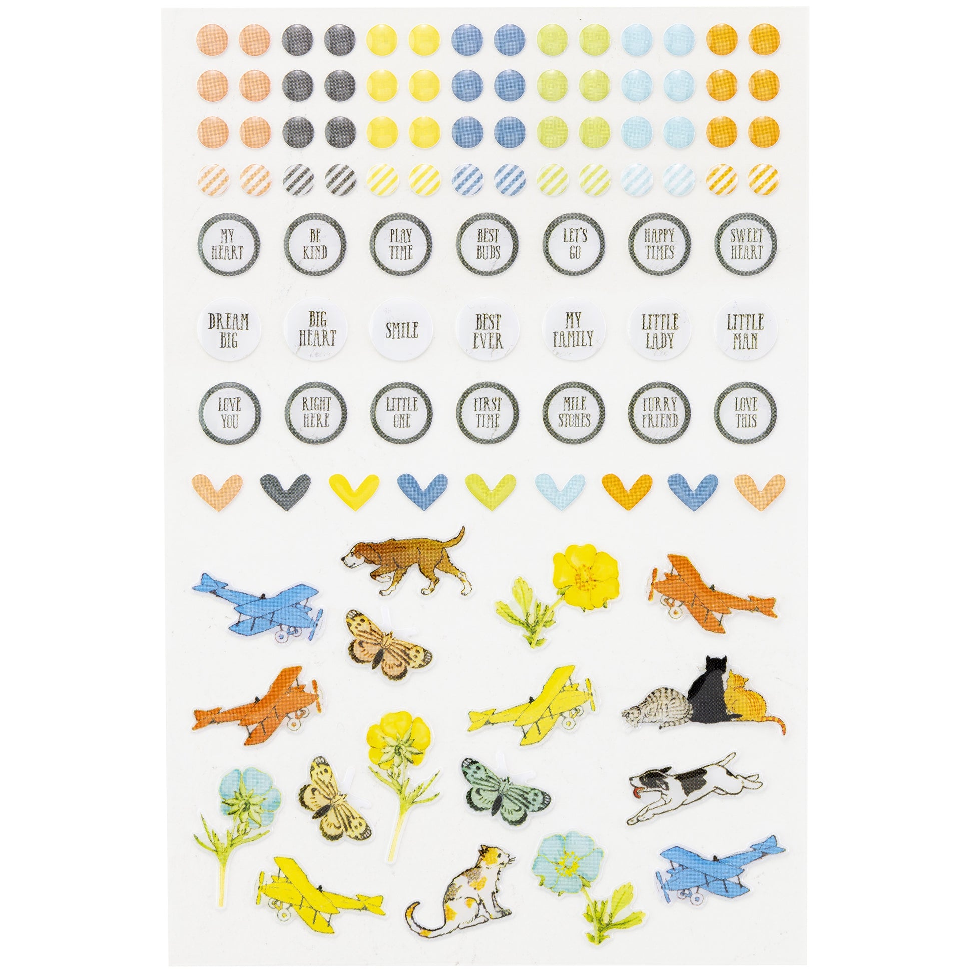 49 And Market Epoxy Stickers