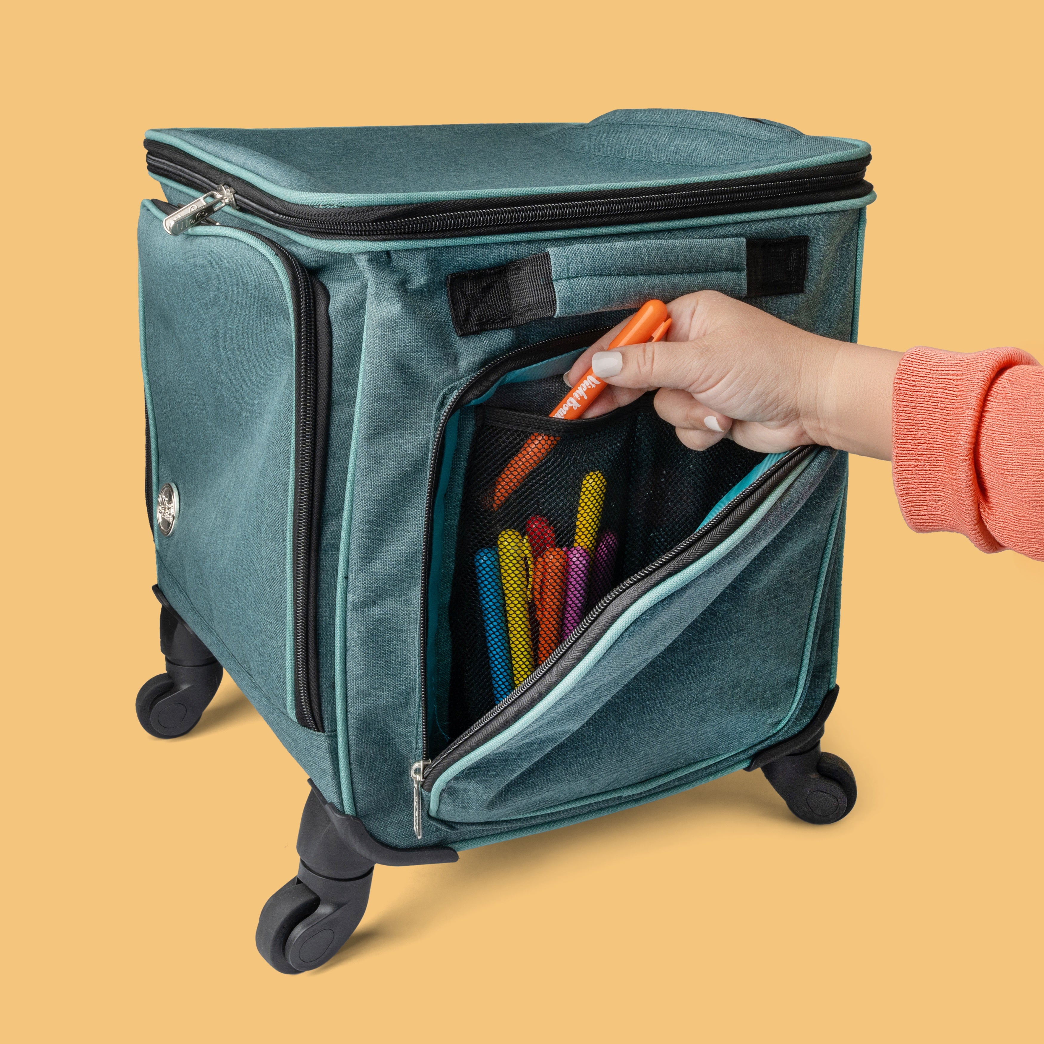 We R 360 Crafter's Rolling Craft Storage Bag