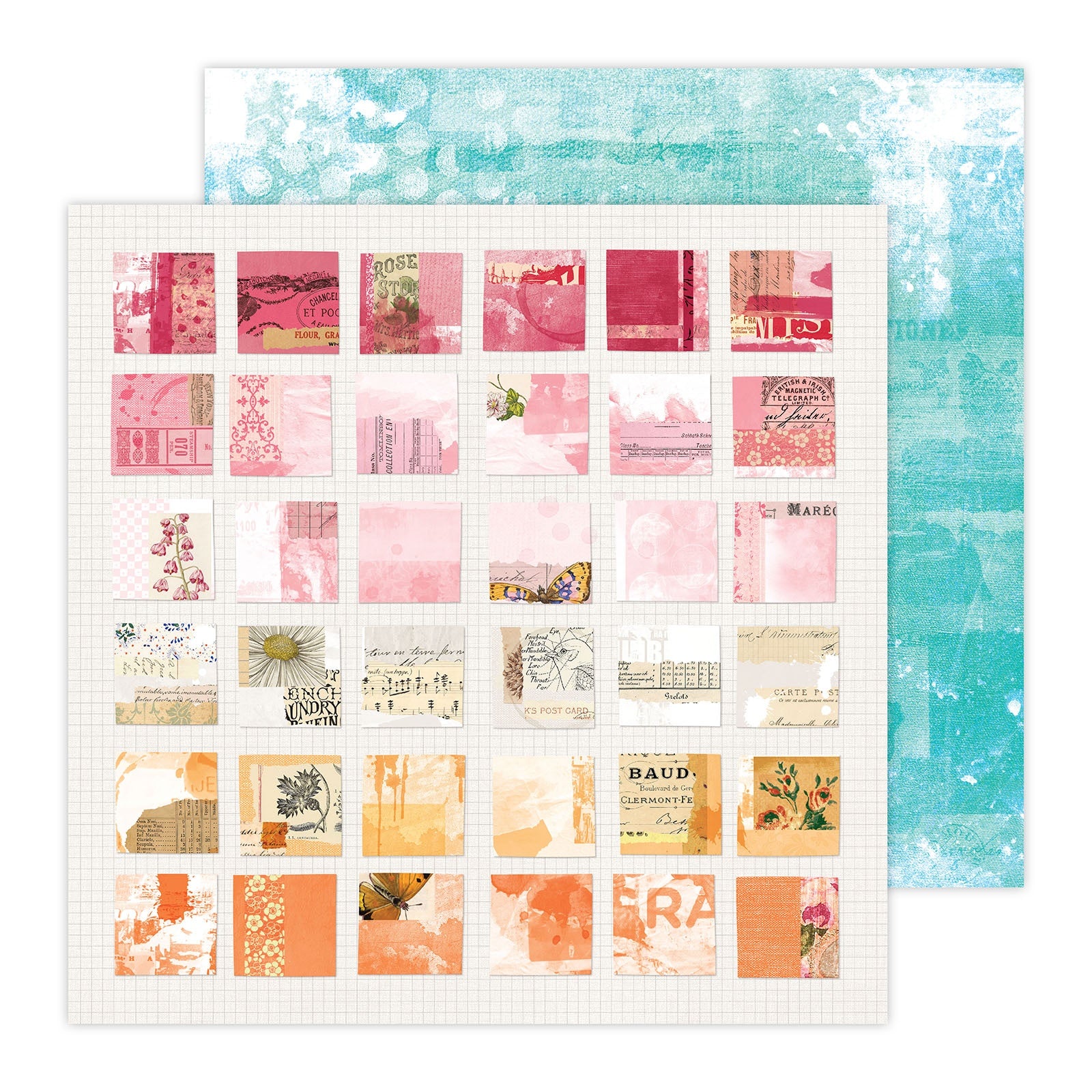 Vicki Boutin Cut & Paste Double-Sided 12x12" Cardstock Packs
