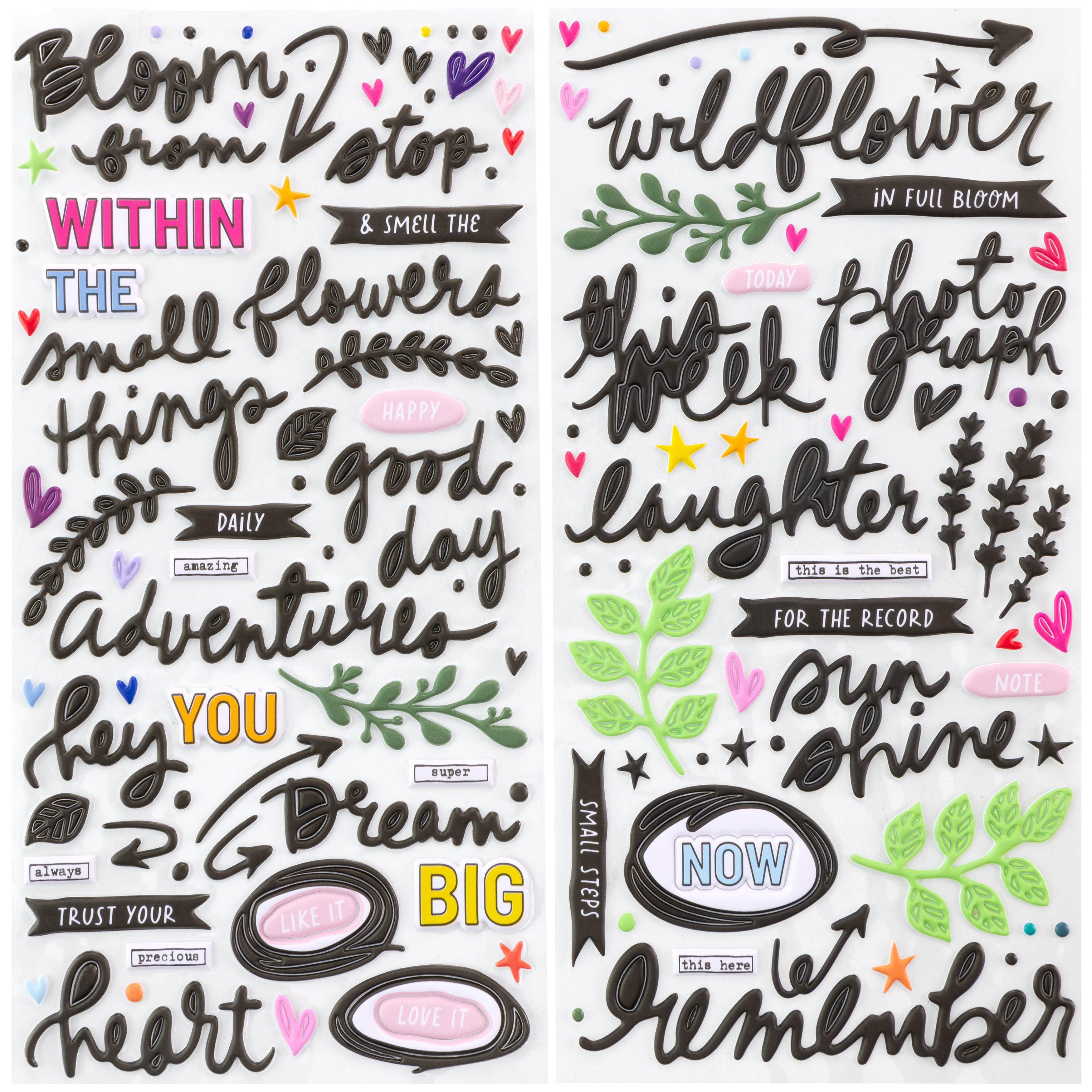 49 And Market Vicki Boutin Puffy Stickers